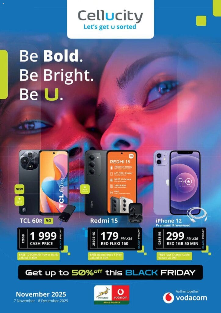 Cellucity Black Friday (07/11/2025 – 08/12/2025) Online