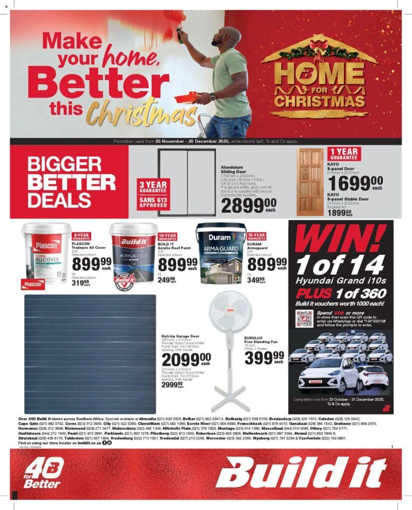 Build It – Western Cape – Specials (25/11/2025 – 20/12/2025) Online