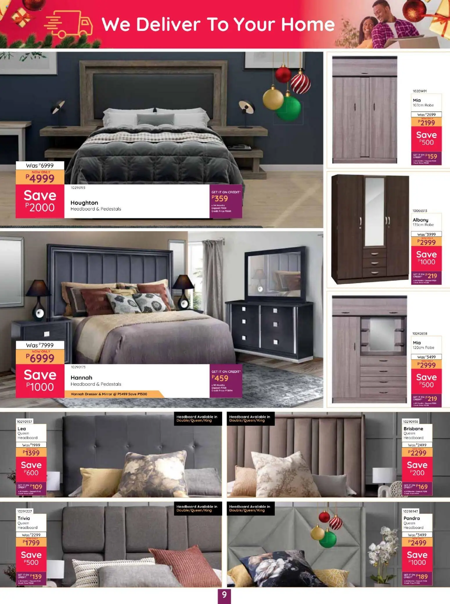 New Bradlows catalogue – valid from 02.12.2025 | Page: 9 | Products: Headboard, Mirror New Bradlows catalogue – valid from 02.12.2025 | Page: 9 | Products: Headboard, Mirror