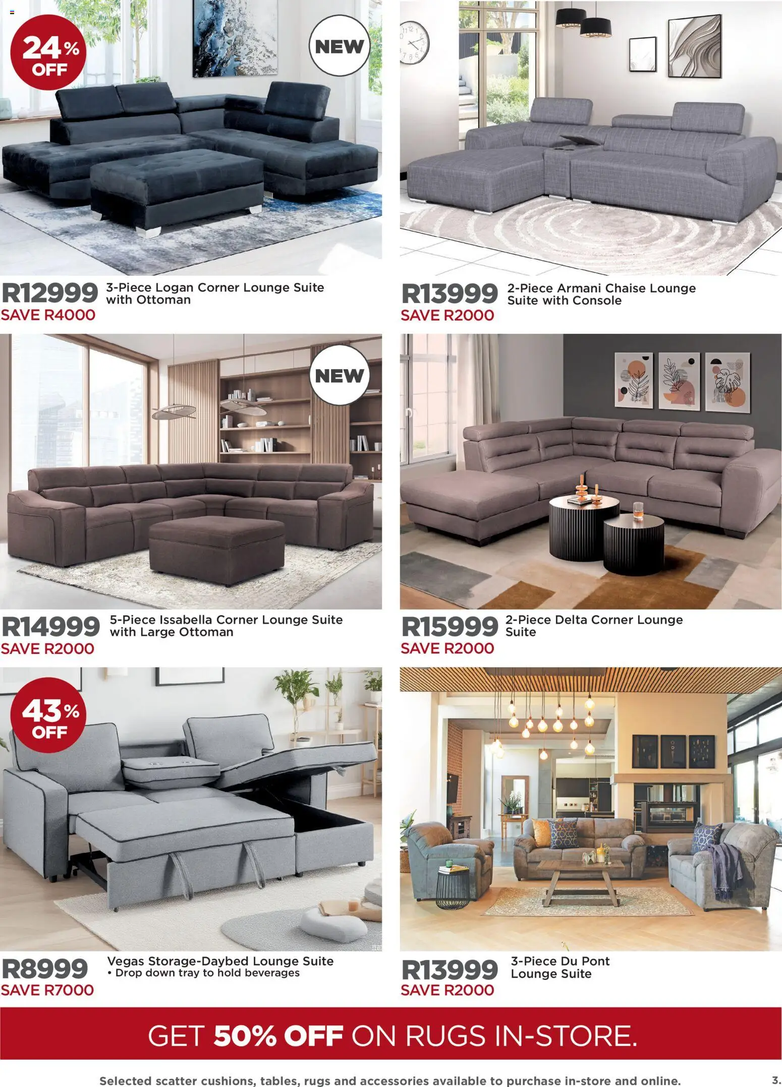 New House and Home catalogue – valid from 17.11.2025 | Page: 3 | Products: Tray, Cesto para colada, Ottoman, Chaise New House and Home catalogue – valid from 17.11.2025 | Page: 3 | Products: Tray, Cesto para colada, Ottoman, Chaise