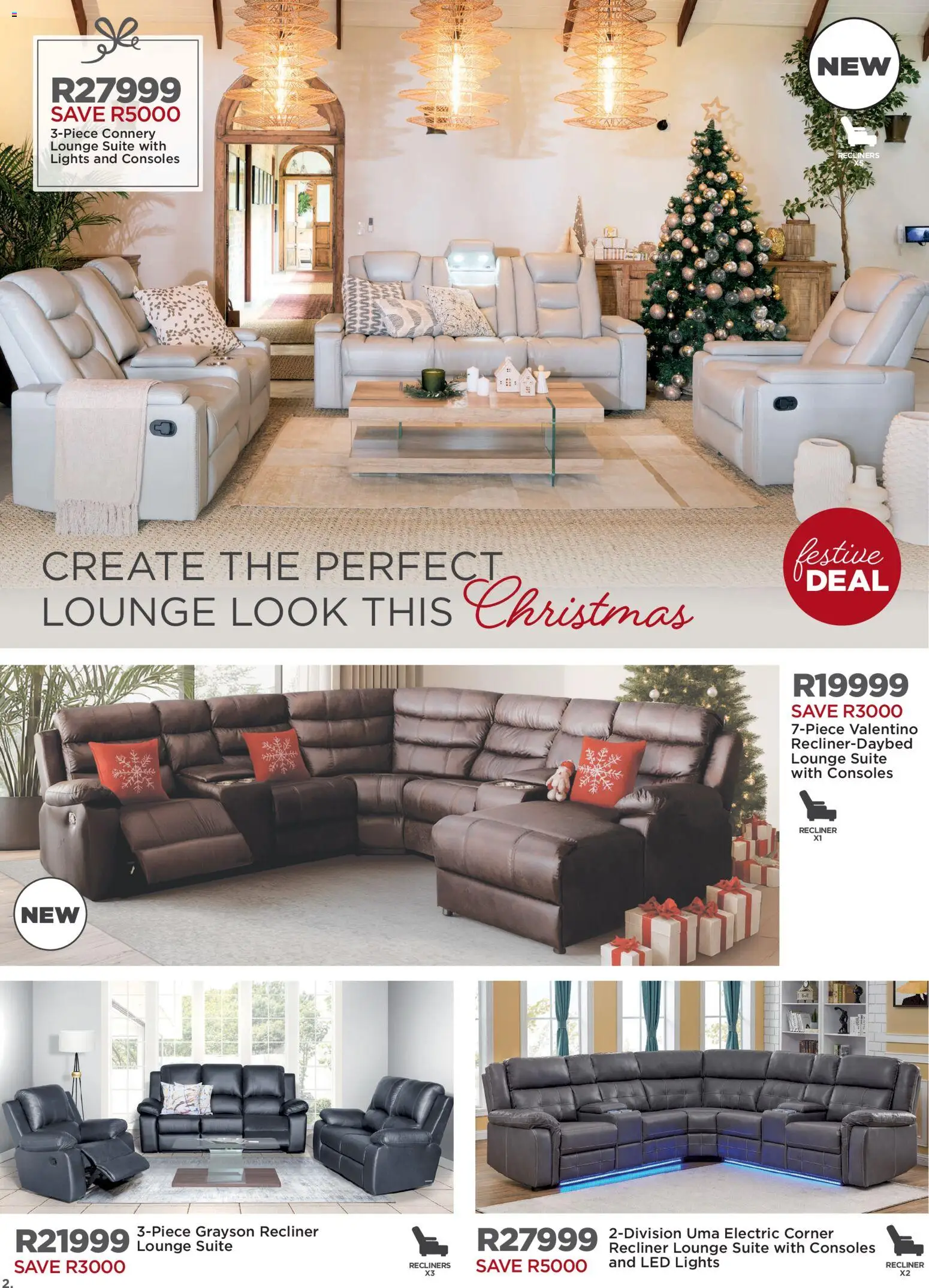 New House and Home catalogue – valid from 17.11.2025 | Page: 2 | Products: Lounge suite New House and Home catalogue – valid from 17.11.2025 | Page: 2 | Products: Lounge suite