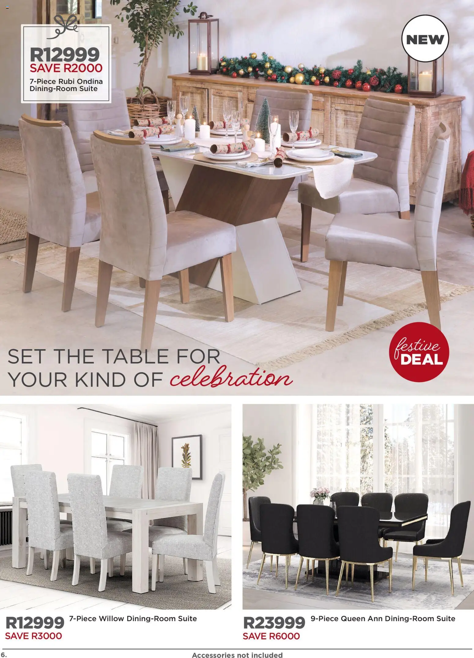 New House and Home catalogue – valid from 17.11.2025 | Page: 6 | Products: Table New House and Home catalogue – valid from 17.11.2025 | Page: 6 | Products: Table