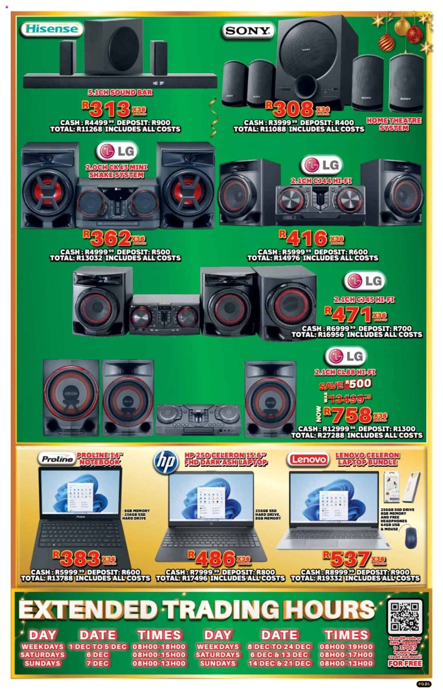 New Lewis Stores catalogue – valid from 10.11.2025 | Page: 23 | Products: Mouse, Headphones, USB, Laptop