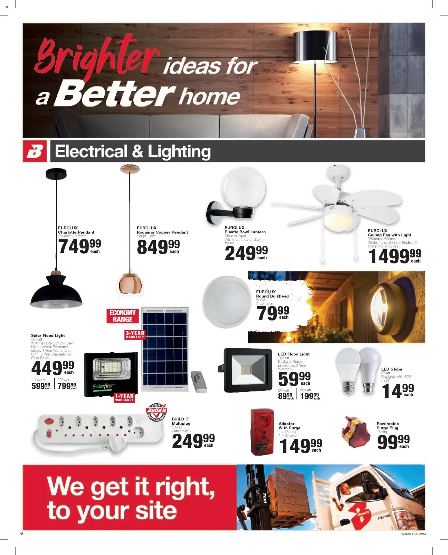 New Build It catalogue – valid from 25.11.2025 | Page: 6 | Products: Lantern, Globe, Bowl, Switch