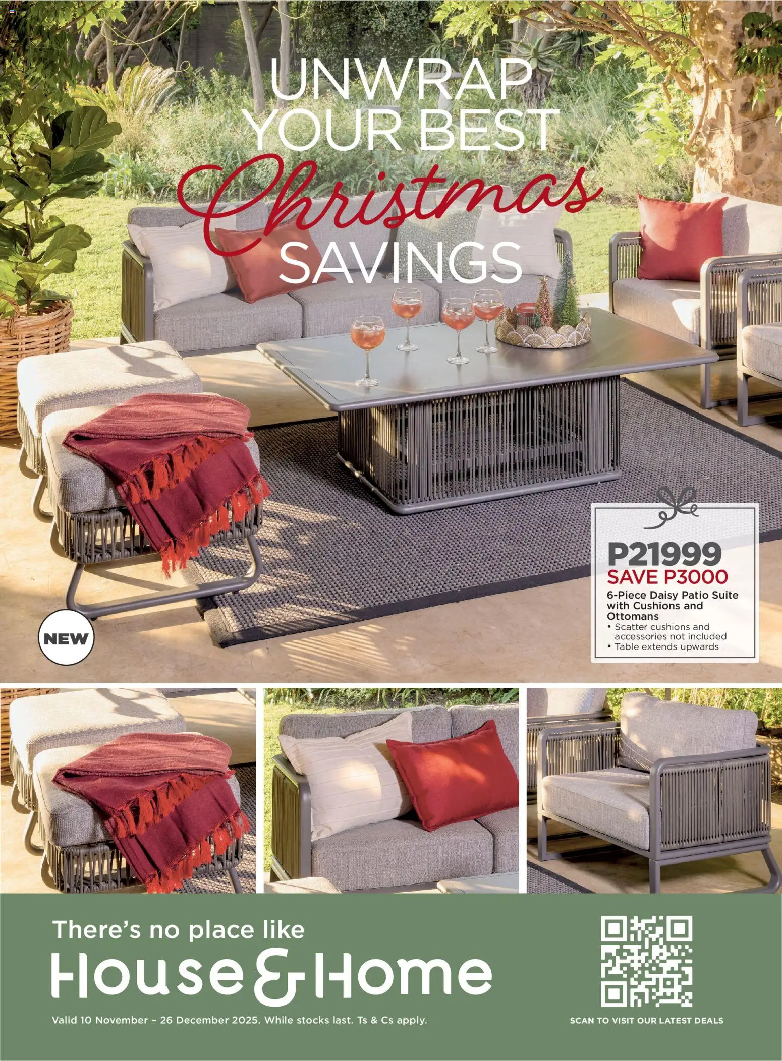 New House and Home catalogue – valid from 10.11.2025 | Page: 1 | Products: Table
