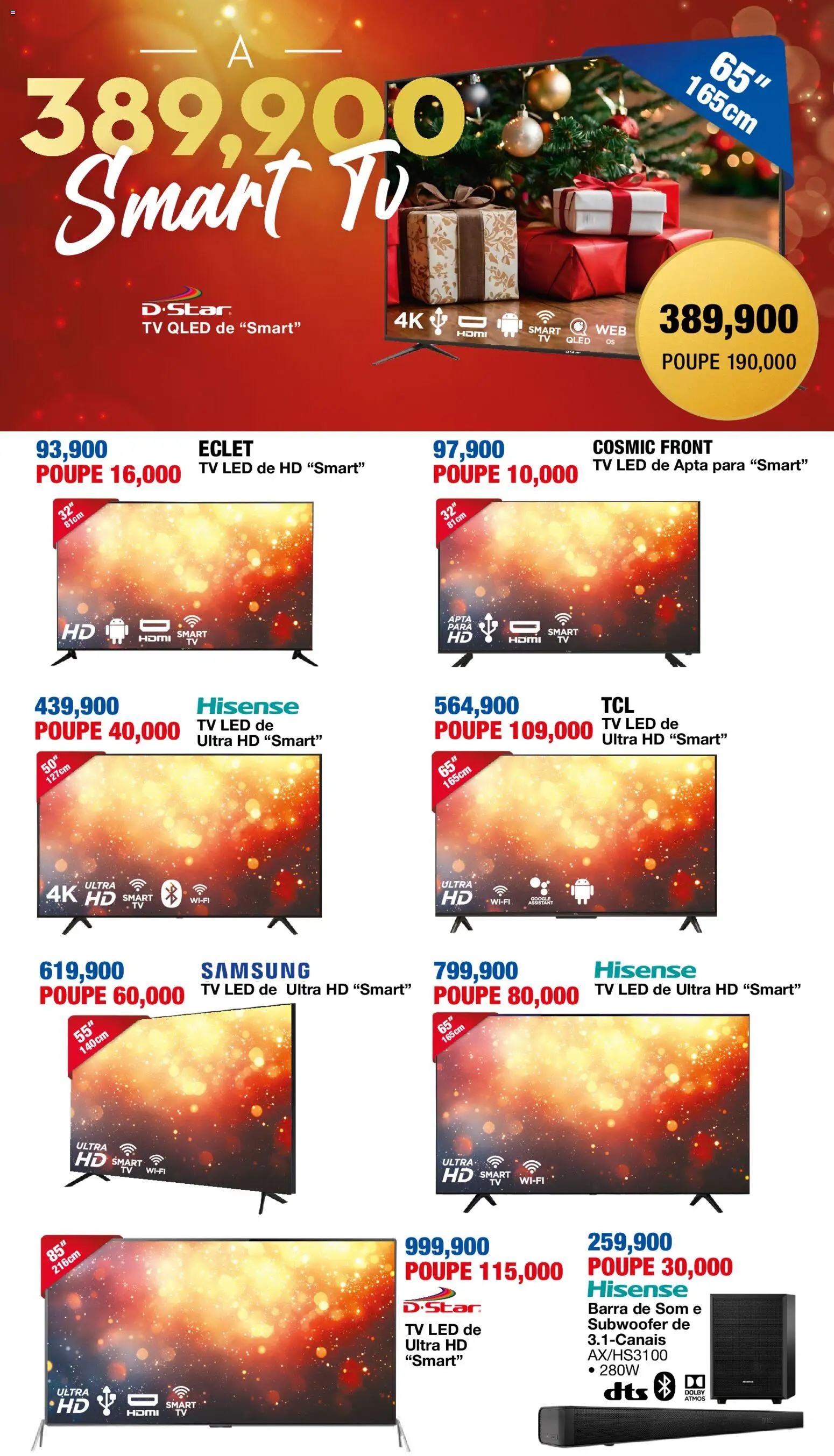 New OK Furniture catalogue – valid from 24.11.2025 | Page: 6 | Products: TV, Subwoofer New OK Furniture catalogue – valid from 24.11.2025 | Page: 6 | Products: TV, Subwoofer