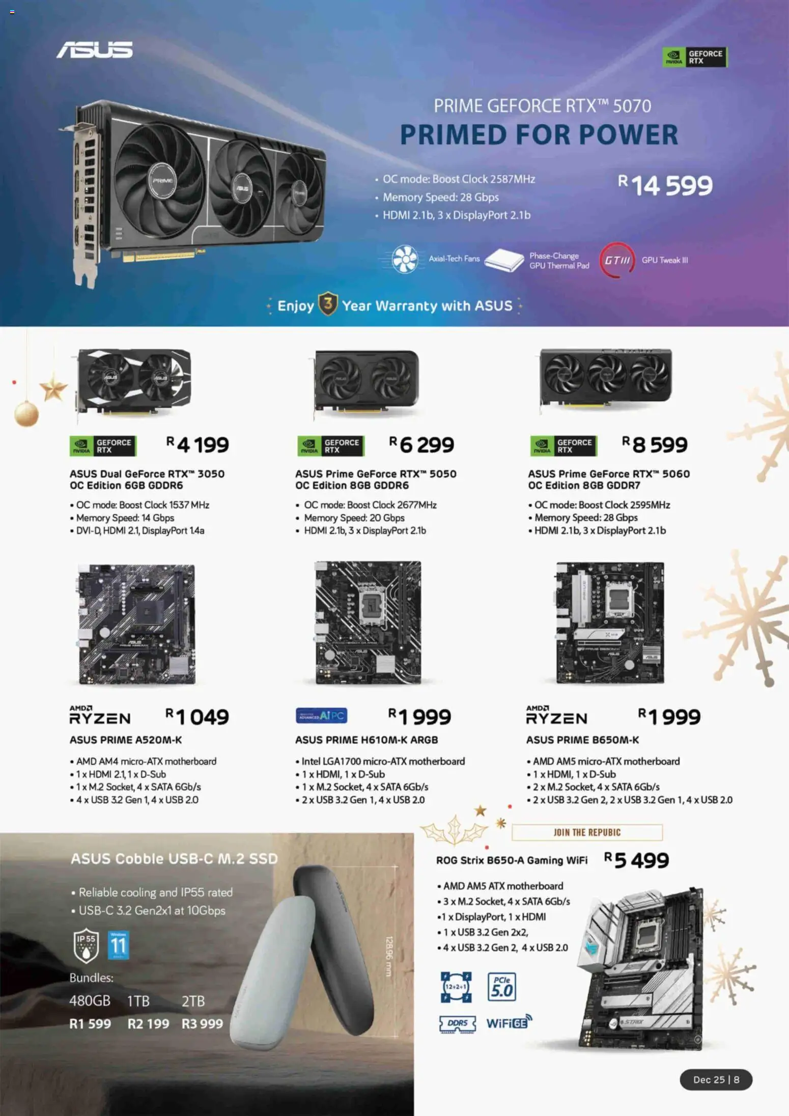 New Computer Mania catalogue – valid from 01.12.2025 | Page: 9 | Products: USB, Clock New Computer Mania catalogue – valid from 01.12.2025 | Page: 9 | Products: USB, Clock