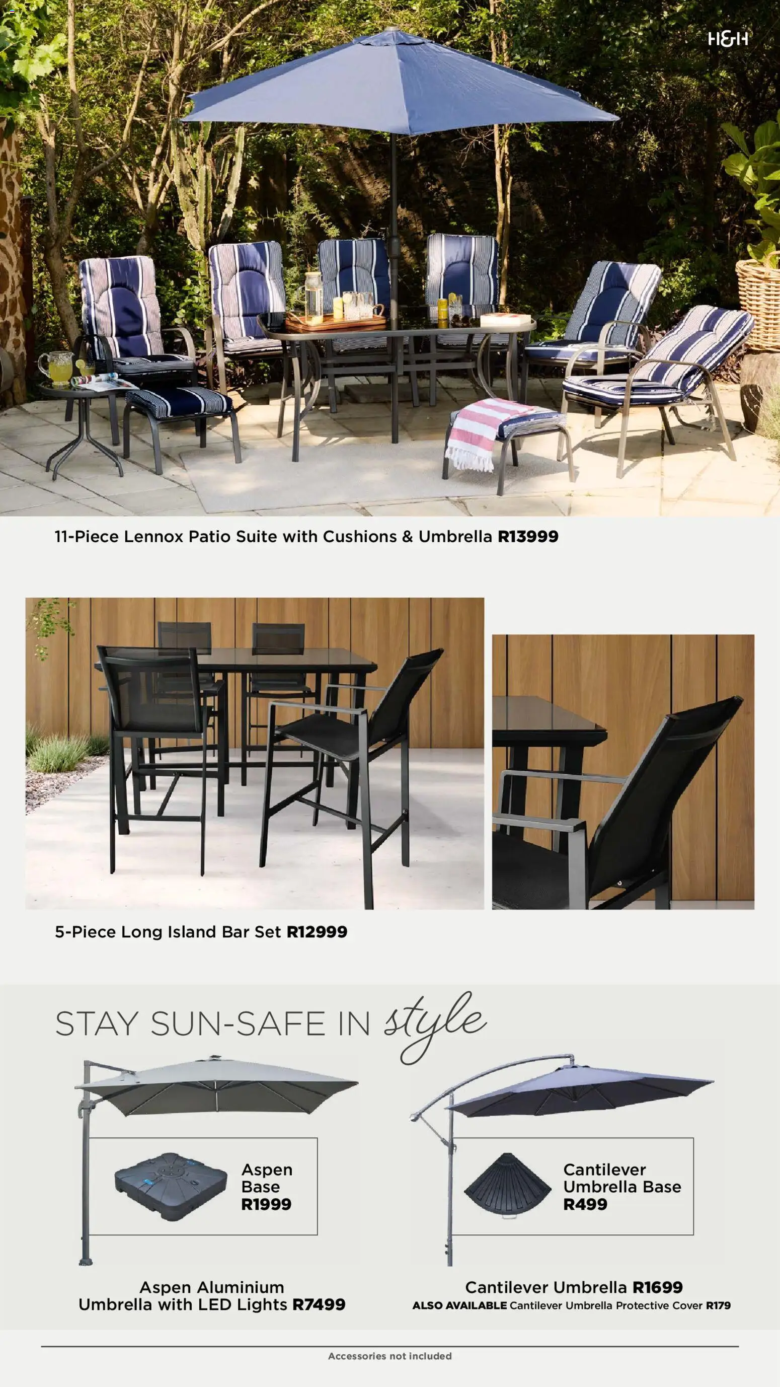New House and Home catalogue – valid from 17.11.2025 | Page: 35 | Products: Cover, Umbrella, Bar set New House and Home catalogue – valid from 17.11.2025 | Page: 35 | Products: Cover, Umbrella, Bar set