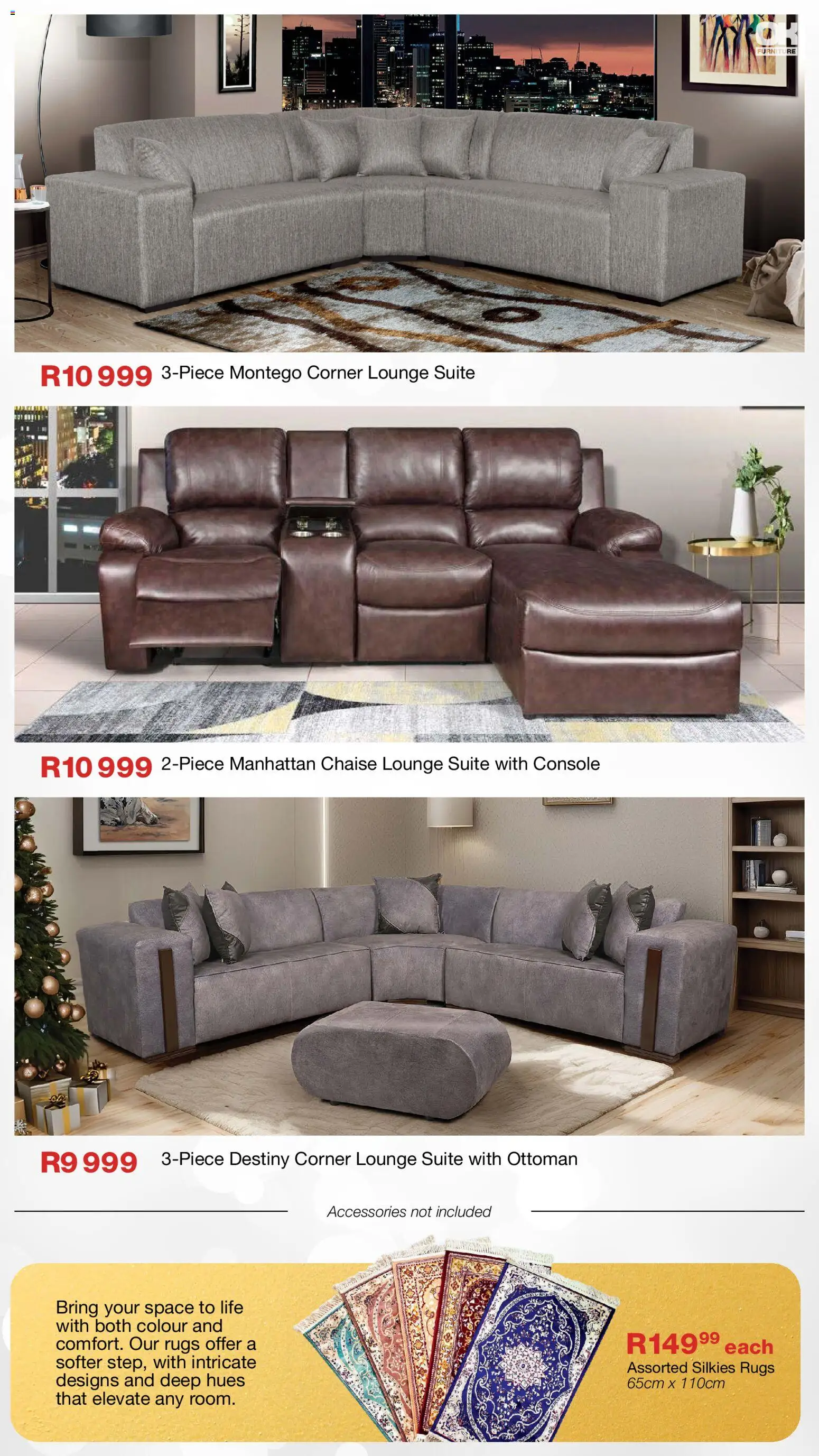 New OK Furniture catalogue – valid from 17.11.2025 | Page: 6 | Products: Lounge suite, Ottoman, Chaise New OK Furniture catalogue – valid from 17.11.2025 | Page: 6 | Products: Lounge suite, Ottoman, Chaise