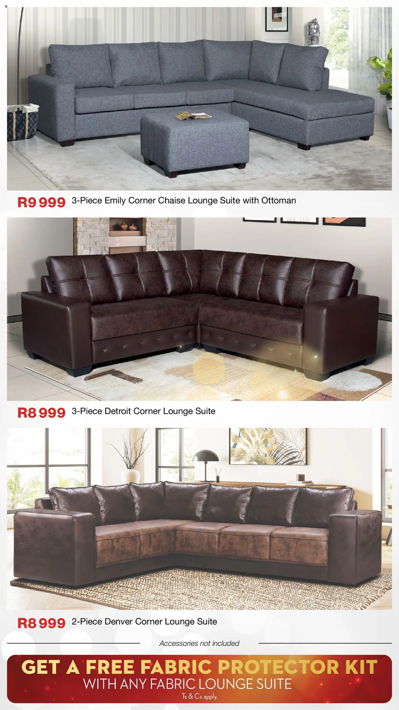 New OK Furniture catalogue – valid from 17.11.2025 | Page: 7 | Products: Lounge suite, Ottoman, Chaise New OK Furniture catalogue – valid from 17.11.2025 | Page: 7 | Products: Lounge suite, Ottoman, Chaise