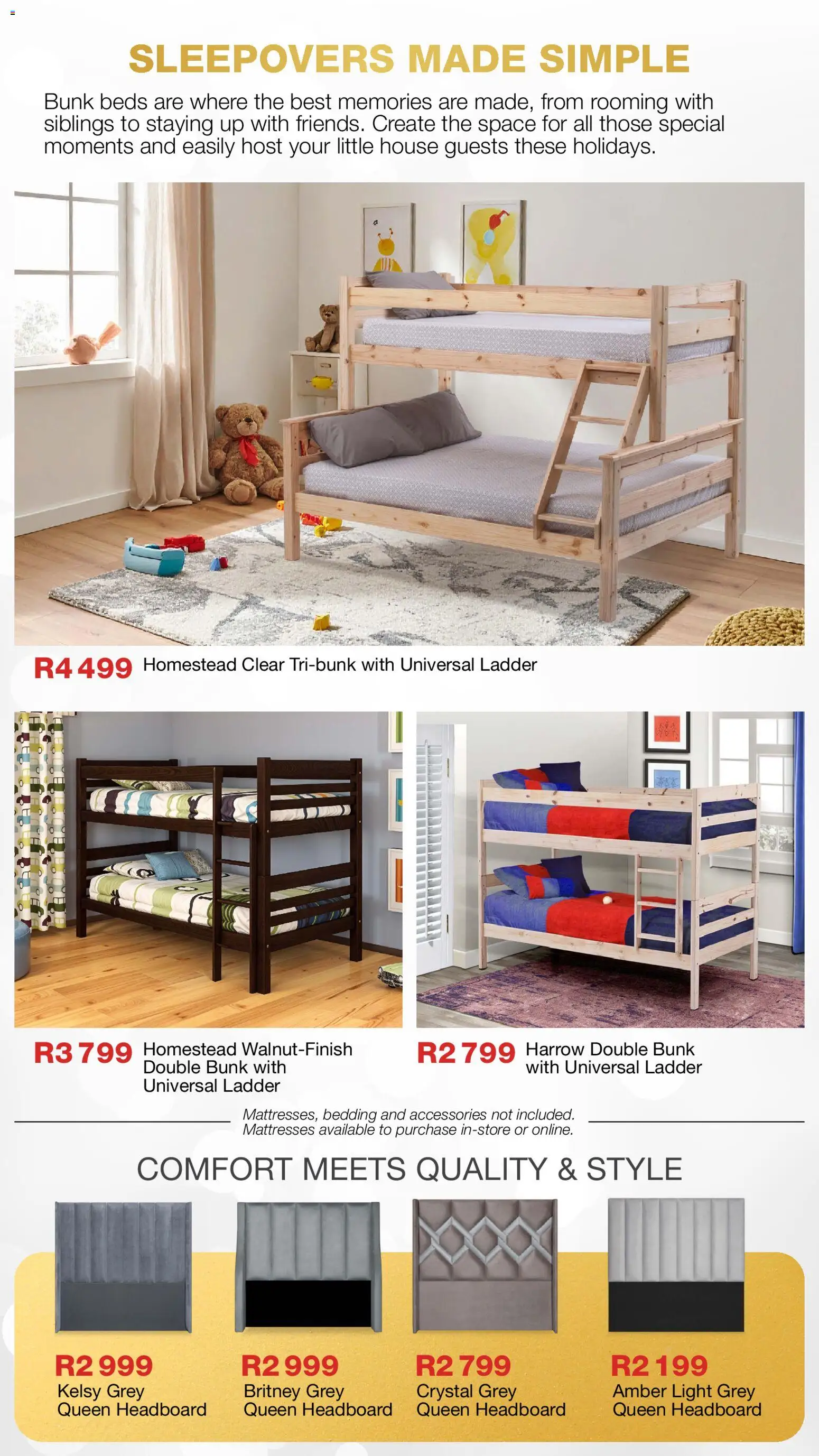 New OK Furniture catalogue – valid from 17.11.2025 | Page: 21 | Products: Headboard, Light, Double bunk New OK Furniture catalogue – valid from 17.11.2025 | Page: 21 | Products: Headboard, Light, Double bunk