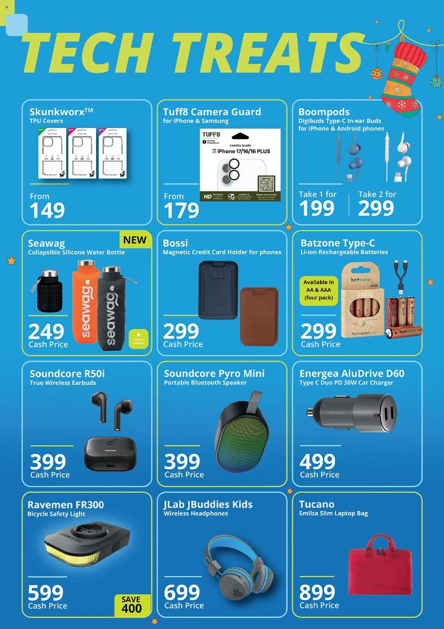 New Cellucity catalogue – valid from 09.12.2025 | Page: 4 | Products: Car charger, Camera, Bag, Speaker New Cellucity catalogue – valid from 09.12.2025 | Page: 4 | Products: Car charger, Camera, Bag, Speaker