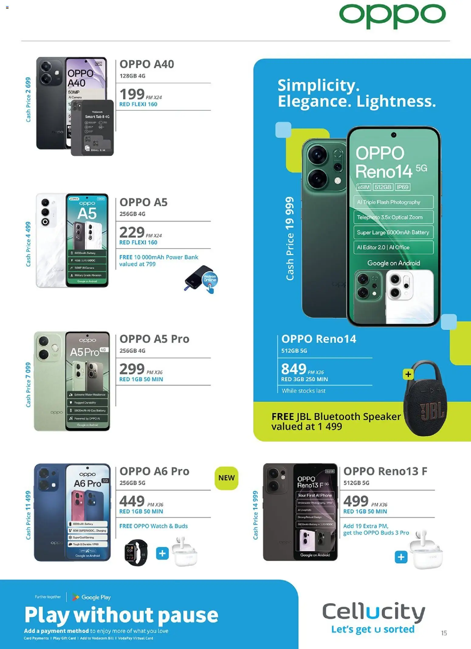 New Cellucity catalogue – valid from 09.12.2025 | Page: 15 | Products: Phone, Watch, Gift card, Camera New Cellucity catalogue – valid from 09.12.2025 | Page: 15 | Products: Phone, Watch, Gift card, Camera