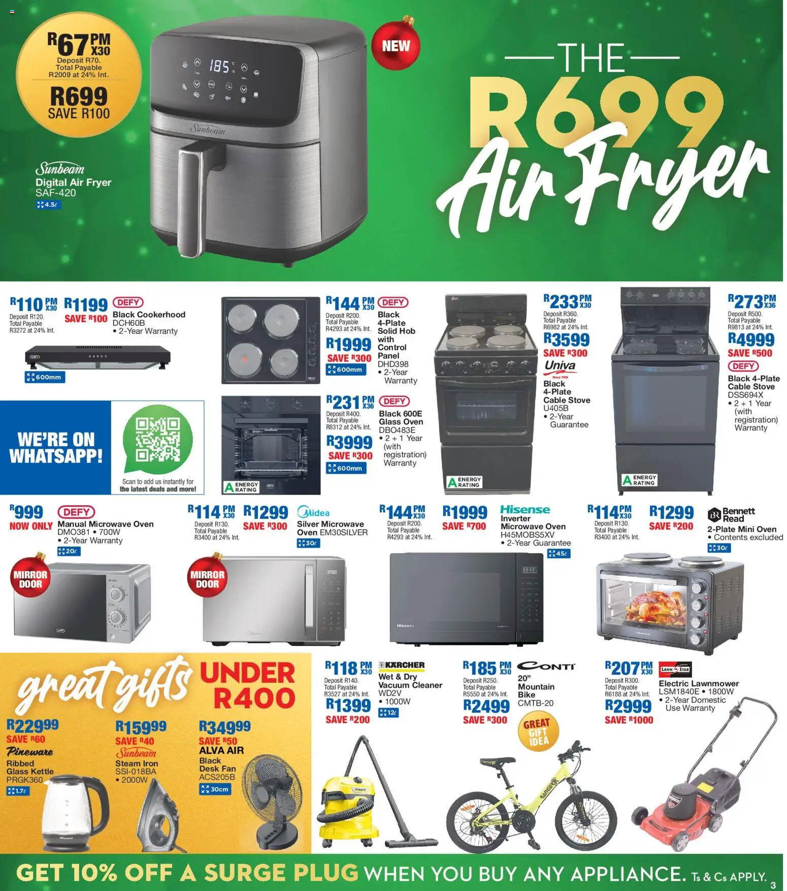 New OK Furniture catalogue – valid from 24.11.2025 | Page: 3 | Products: Desk, Stove, Fryer, Air fryer New OK Furniture catalogue – valid from 24.11.2025 | Page: 3 | Products: Desk, Stove, Fryer, Air fryer