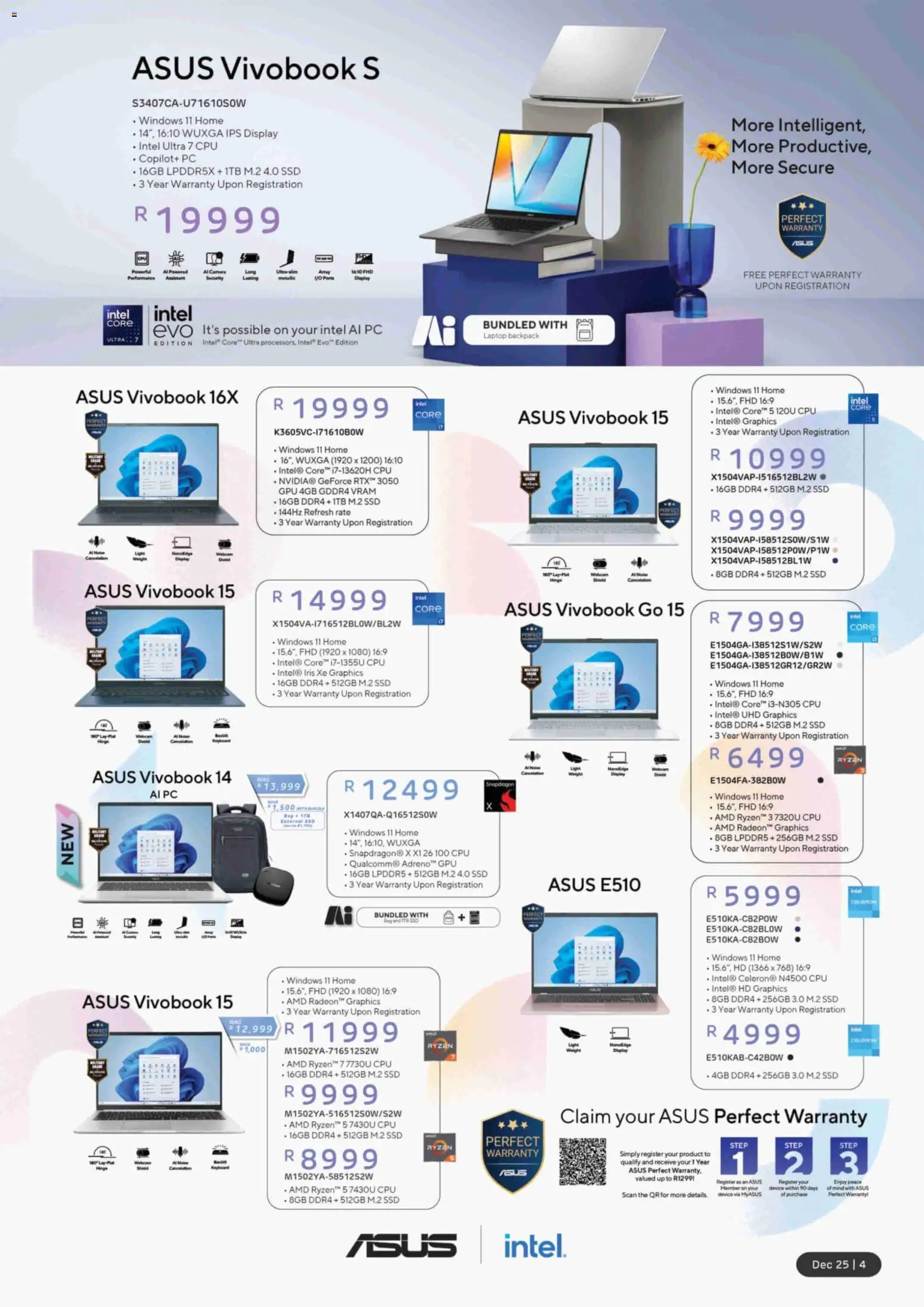 New Computer Mania catalogue – valid from 01.12.2025 | Page: 5 | Products: PC, Camera, Backpack, Laptop New Computer Mania catalogue – valid from 01.12.2025 | Page: 5 | Products: PC, Camera, Backpack, Laptop