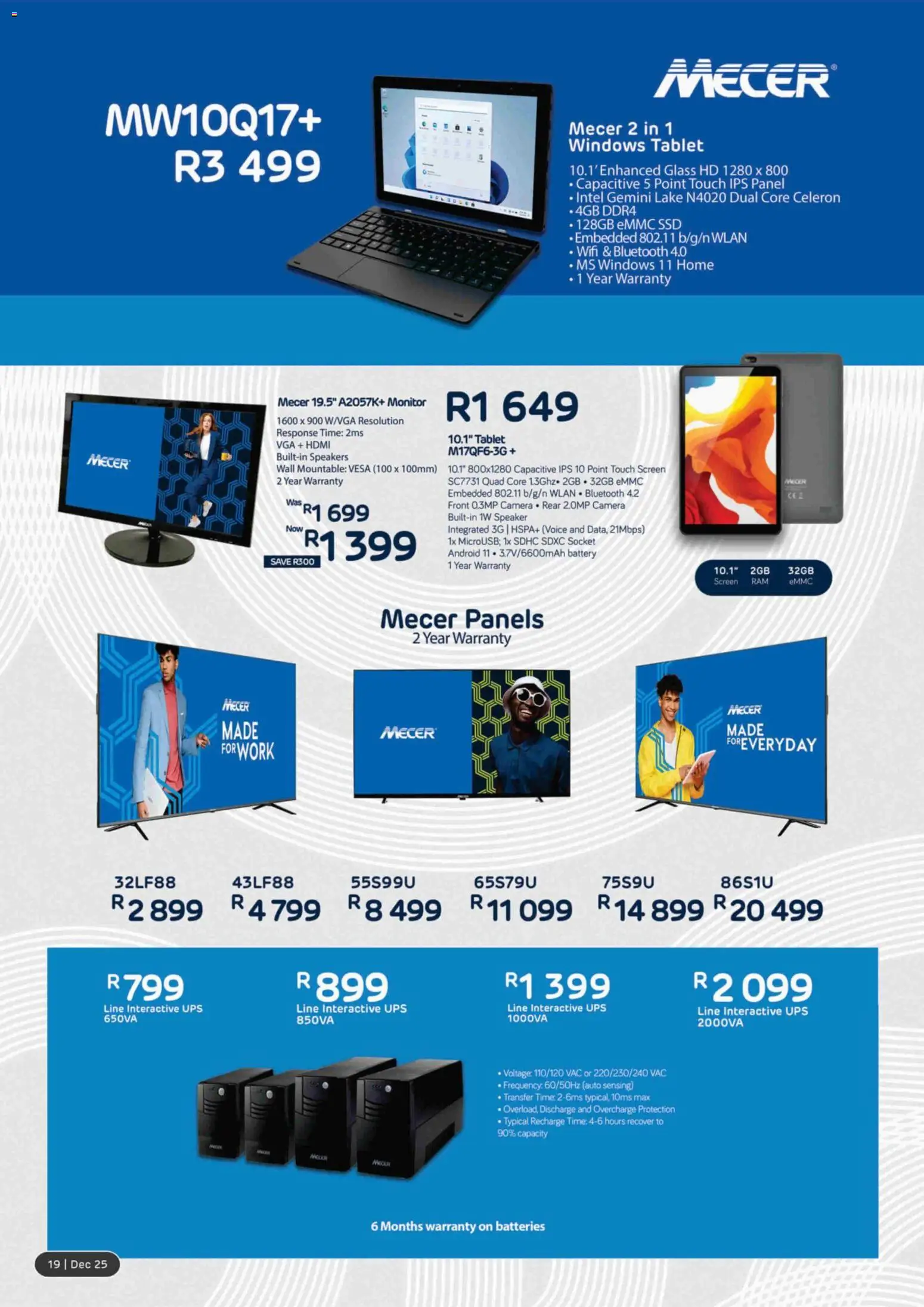 New Computer Mania catalogue – valid from 01.12.2025 | Page: 20 | Products: Tablet, Monitor, Speaker, Battery New Computer Mania catalogue – valid from 01.12.2025 | Page: 20 | Products: Tablet, Monitor, Speaker, Battery