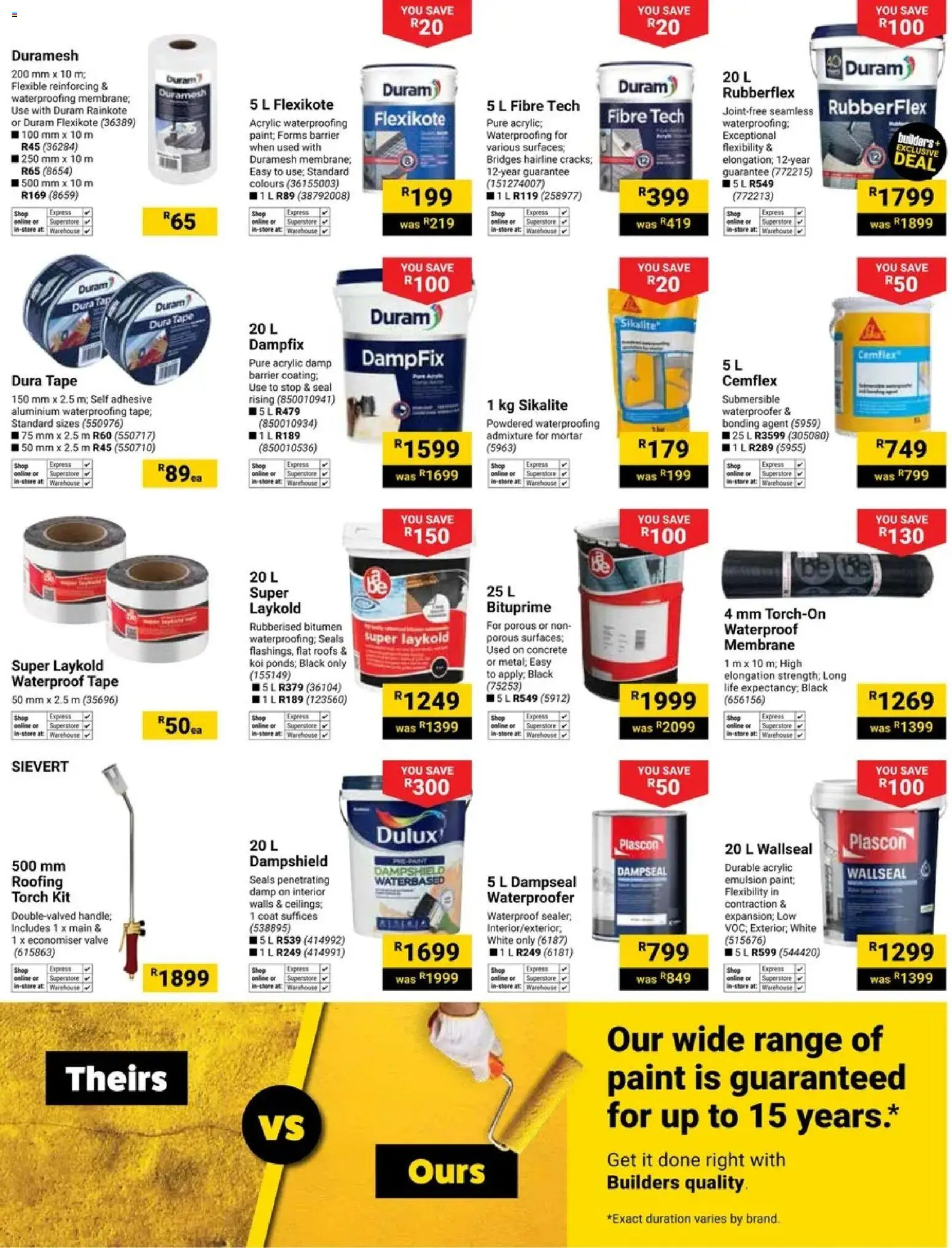 New Builders catalogue – valid from 28.10.2025 | Page: 13 | Products: Coat, Paint, Wallseal, Valve New Builders catalogue – valid from 28.10.2025 | Page: 13 | Products: Coat, Paint, Wallseal, Valve