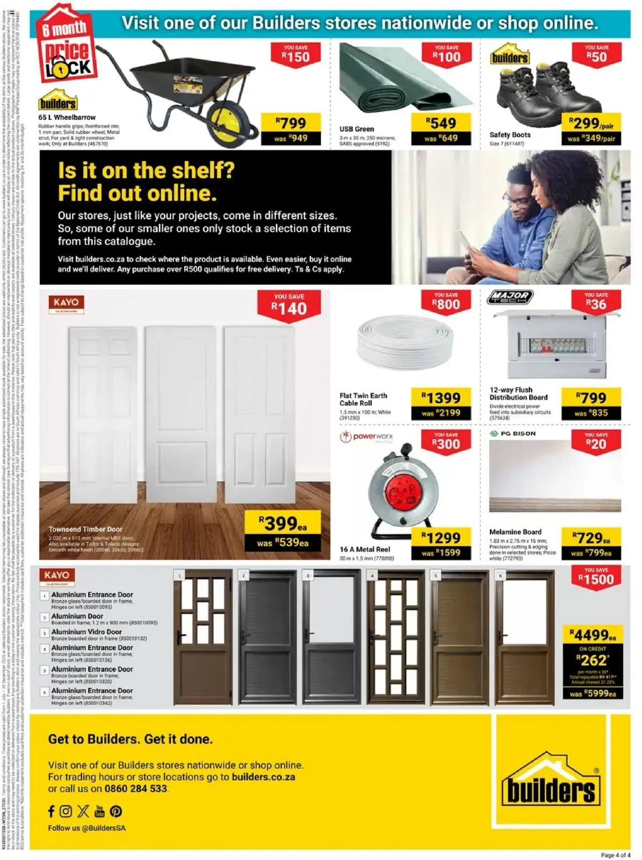 New Builders catalogue – valid from 01.07.2025 | Page: 4 | Products: Cable, Lock, Light, Stock New Builders catalogue – valid from 01.07.2025 | Page: 4 | Products: Cable, Lock, Light, Stock