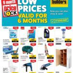 Builders - Price Lock Low Prices 01 July 2 Builders – Price Lock Low Prices 01 July