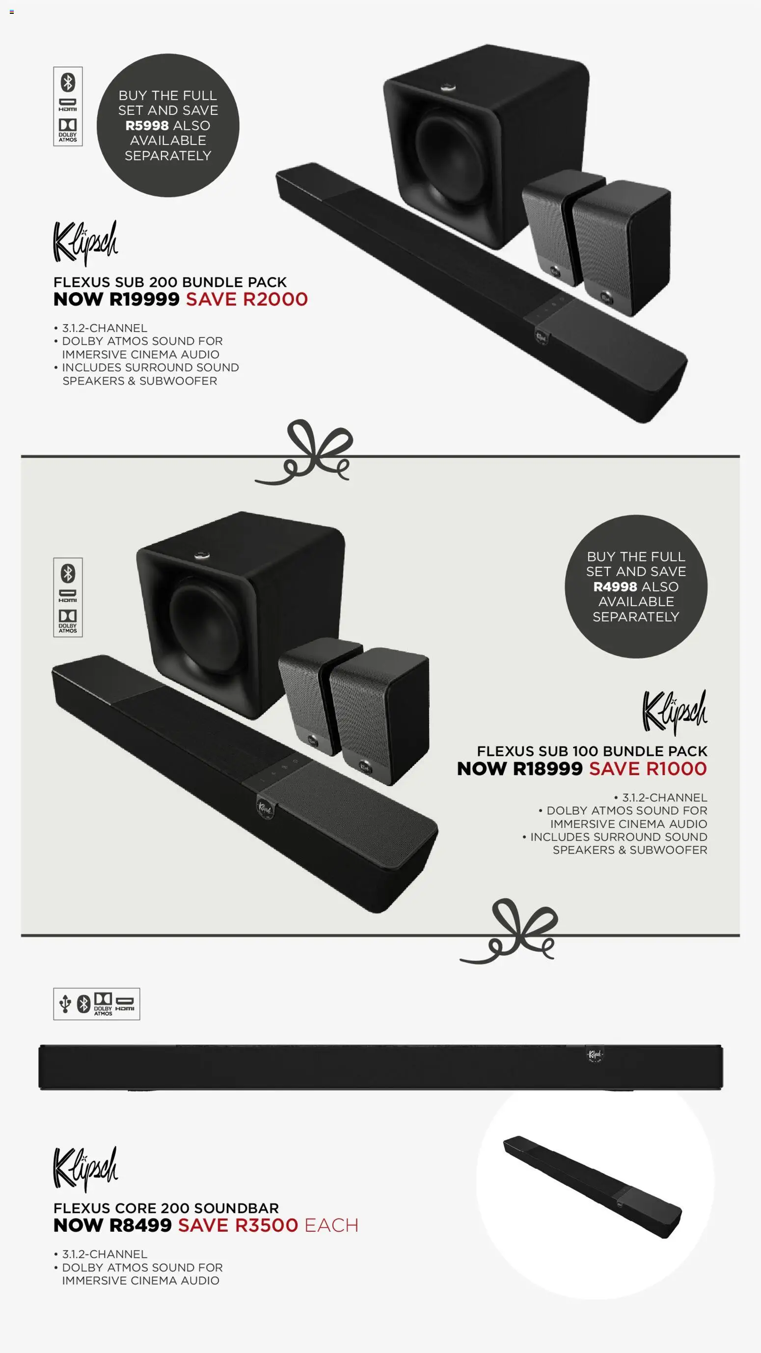 New House and Home catalogue – valid from 01.12.2025 | Page: 5 | Products: Audio, Soundbar, Subwoofer New House and Home catalogue – valid from 01.12.2025 | Page: 5 | Products: Audio, Soundbar, Subwoofer