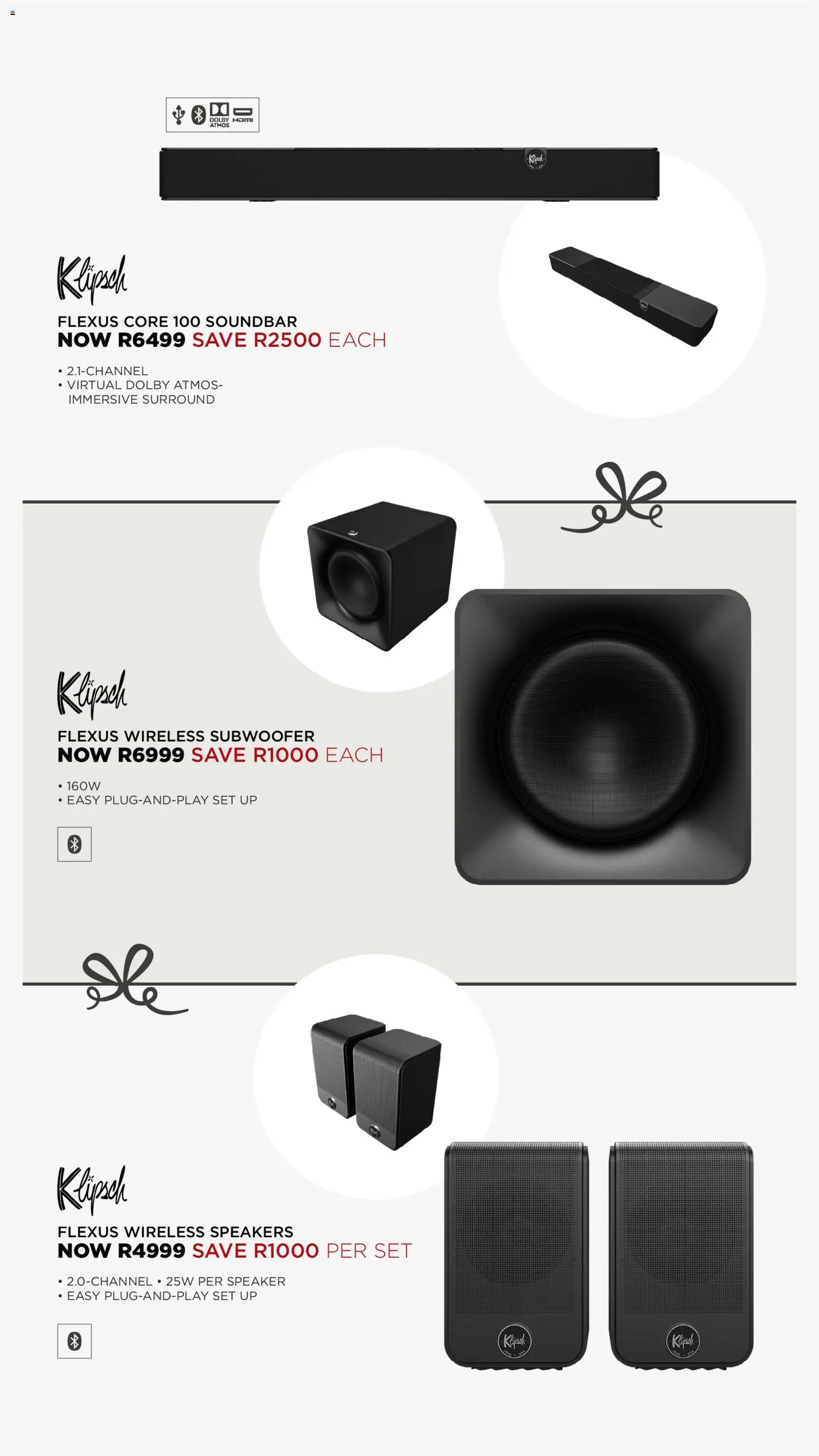 New House and Home catalogue – valid from 01.12.2025 | Page: 6 | Products: Speaker, Soundbar, Subwoofer New House and Home catalogue – valid from 01.12.2025 | Page: 6 | Products: Speaker, Soundbar, Subwoofer