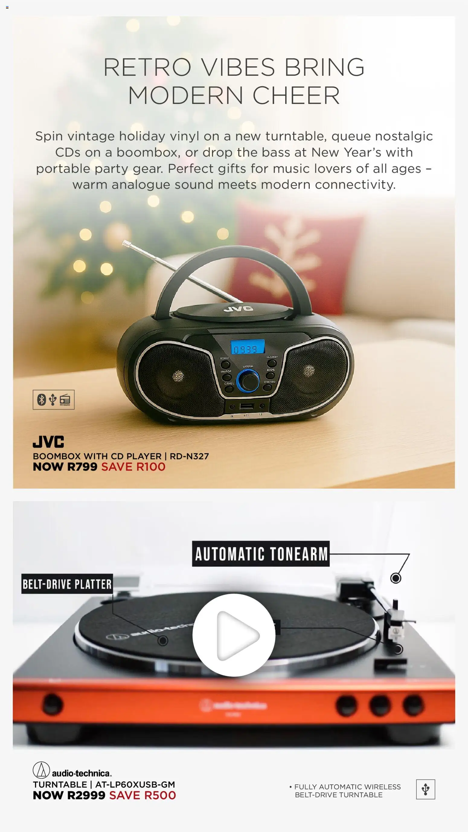 New House and Home catalogue – valid from 01.12.2025 | Page: 13 | Products: Player, Platter, Cd player New House and Home catalogue – valid from 01.12.2025 | Page: 13 | Products: Player, Platter, Cd player