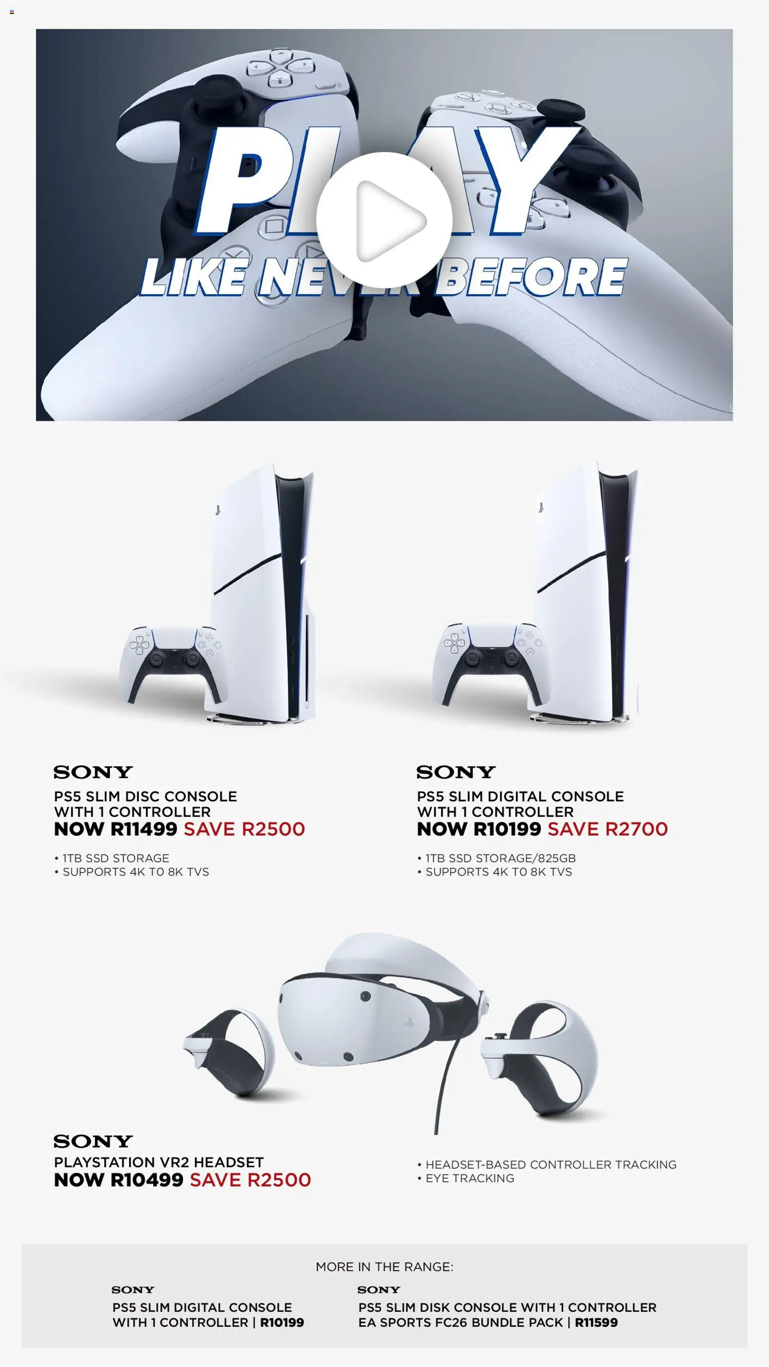 New House and Home catalogue – valid from 01.12.2025 | Page: 18 | Products: Headset, Playstation, Disk New House and Home catalogue – valid from 01.12.2025 | Page: 18 | Products: Headset, Playstation, Disk