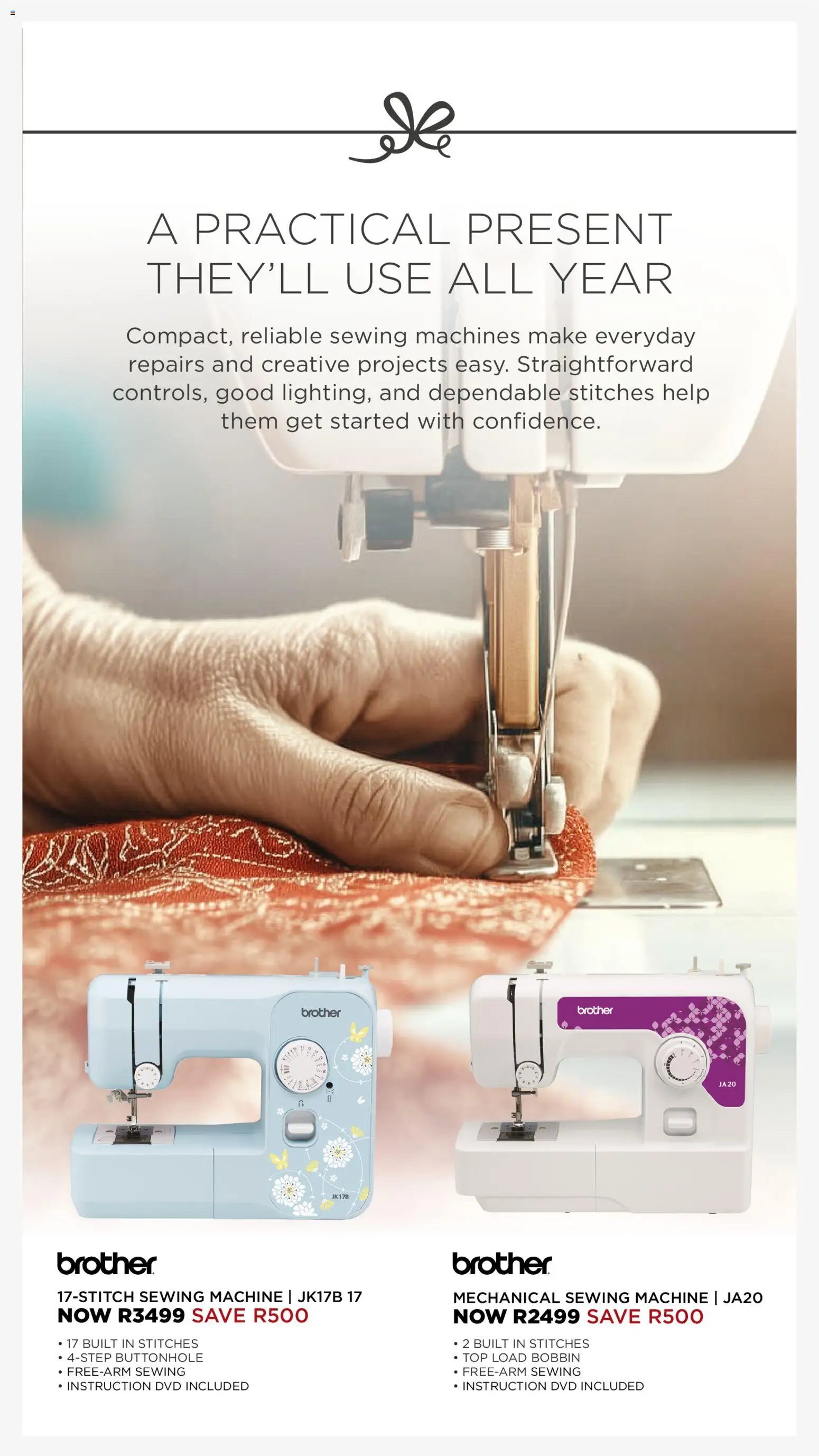 New House and Home catalogue – valid from 01.12.2025 | Page: 37 | Products: Sewing machine New House and Home catalogue – valid from 01.12.2025 | Page: 37 | Products: Sewing machine