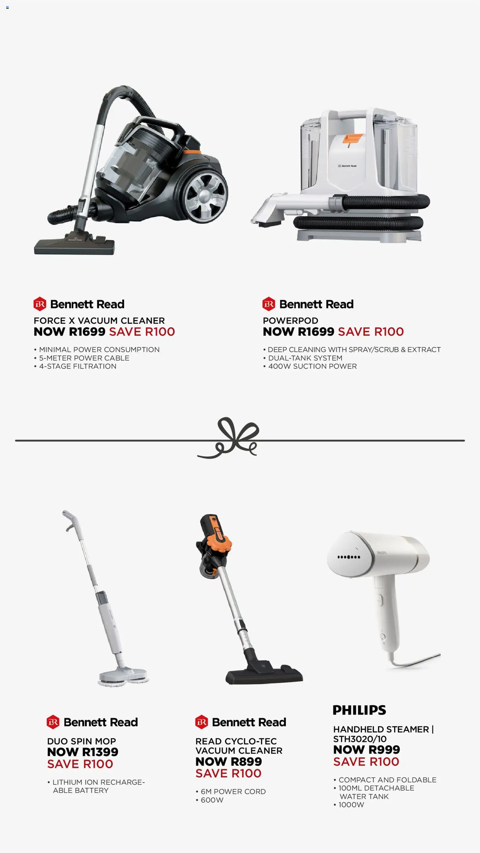 New House and Home catalogue – valid from 01.12.2025 | Page: 40 | Products: Cable, Vacuum cleaner, Mop, Water New House and Home catalogue – valid from 01.12.2025 | Page: 40 | Products: Cable, Vacuum cleaner, Mop, Water