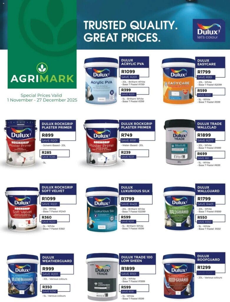 Agrimark Dulux Spot Promo 01 November