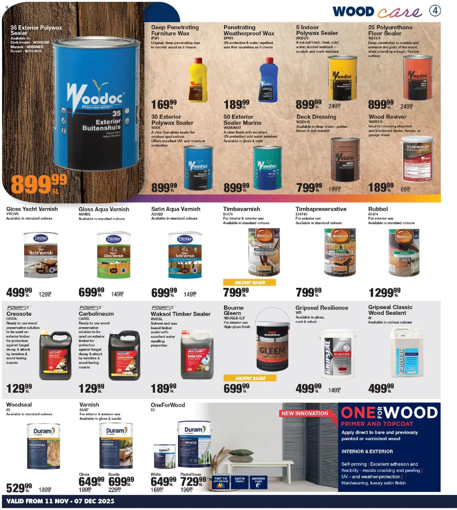 New MICA catalogue – valid from 11.11.2025 | Page: 4 | Products: Wax, Dressing, Preservative, Water New MICA catalogue – valid from 11.11.2025 | Page: 4 | Products: Wax, Dressing, Preservative, Water