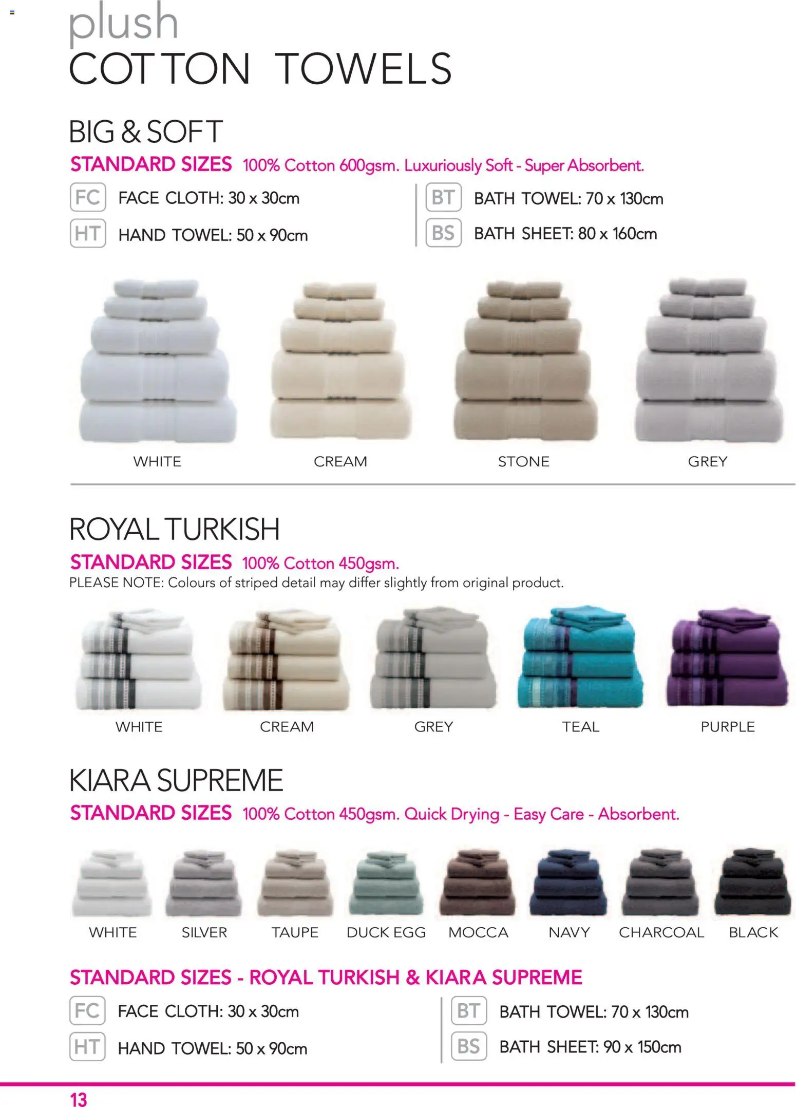 New Schulman's Home catalogue – valid from 17.11.2025 | Page: 14 | Products: Bath sheet, Bath, Towel, Cream New Schulman's Home catalogue – valid from 17.11.2025 | Page: 14 | Products: Bath sheet, Bath, Towel, Cream