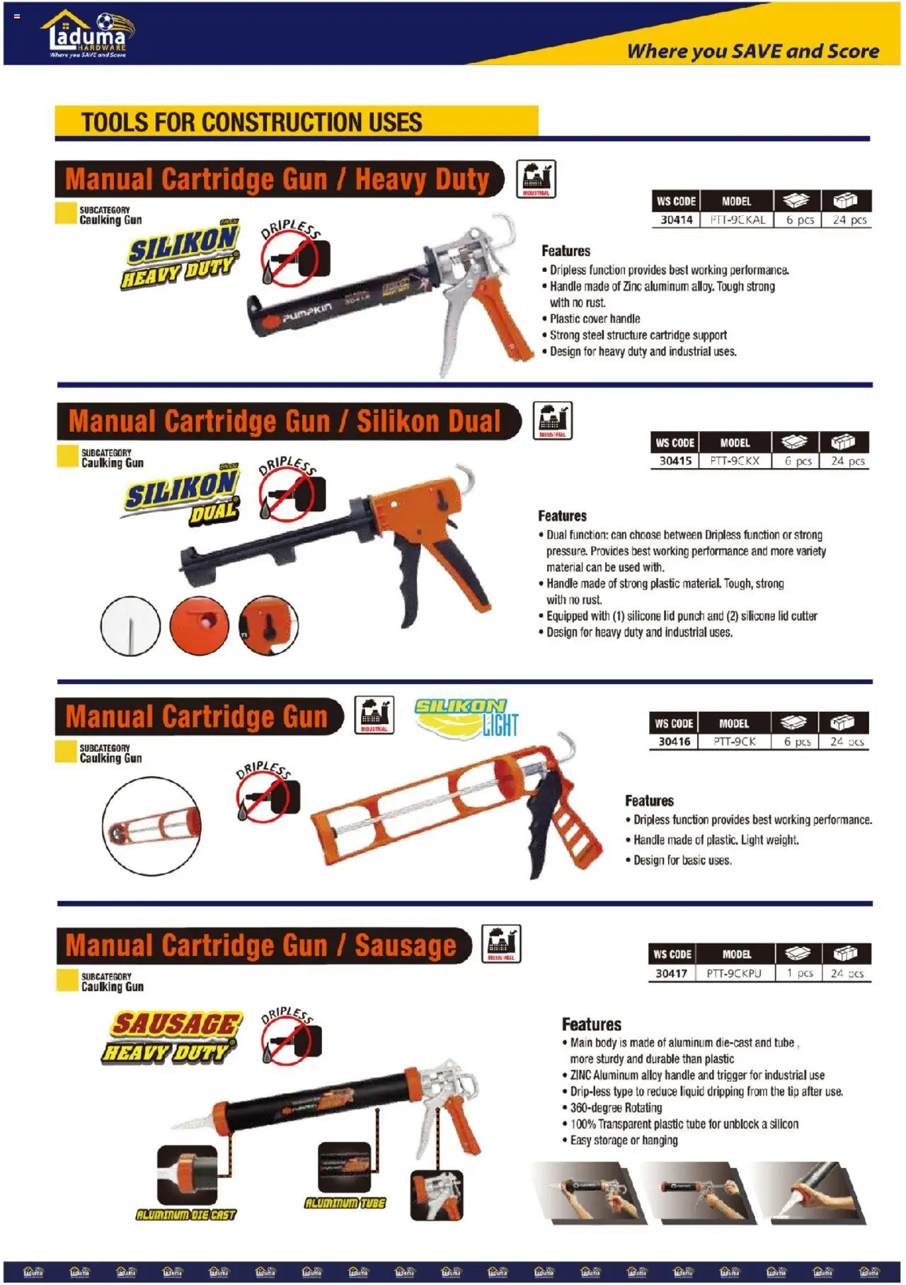 New Laduma Hardware catalogue – valid from 01.06.2024 | Page: 14 | Products: Cover, Cutter, Light, Sausage New Laduma Hardware catalogue – valid from 01.06.2024 | Page: 14 | Products: Cover, Cutter, Light, Sausage