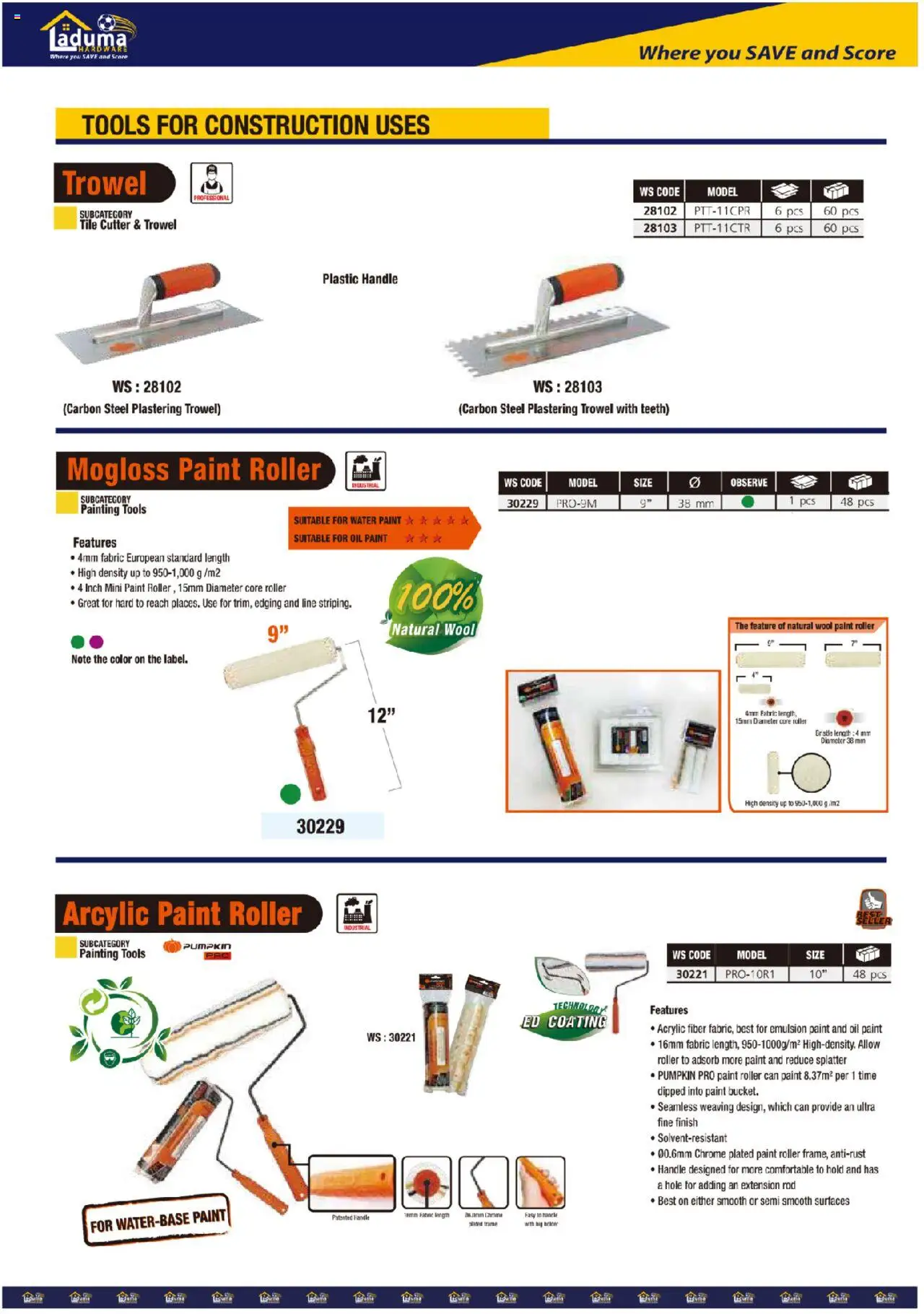 New Laduma Hardware catalogue – valid from 01.06.2024 | Page: 15 | Products: Cutter, Paint, Oil, Water New Laduma Hardware catalogue – valid from 01.06.2024 | Page: 15 | Products: Cutter, Paint, Oil, Water