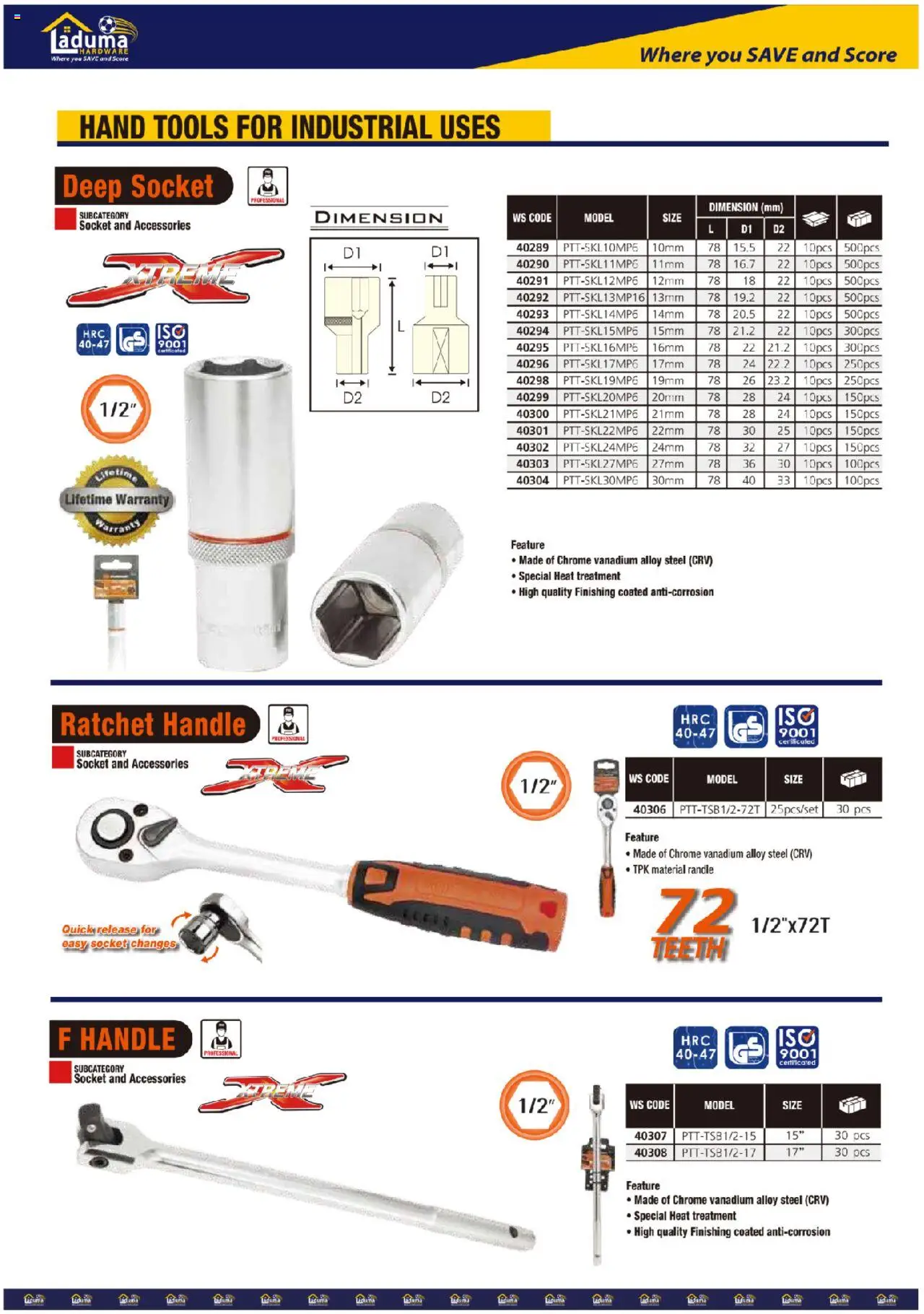 New Laduma Hardware catalogue – valid from 01.06.2024 | Page: 25 | Products: Socket New Laduma Hardware catalogue – valid from 01.06.2024 | Page: 25 | Products: Socket