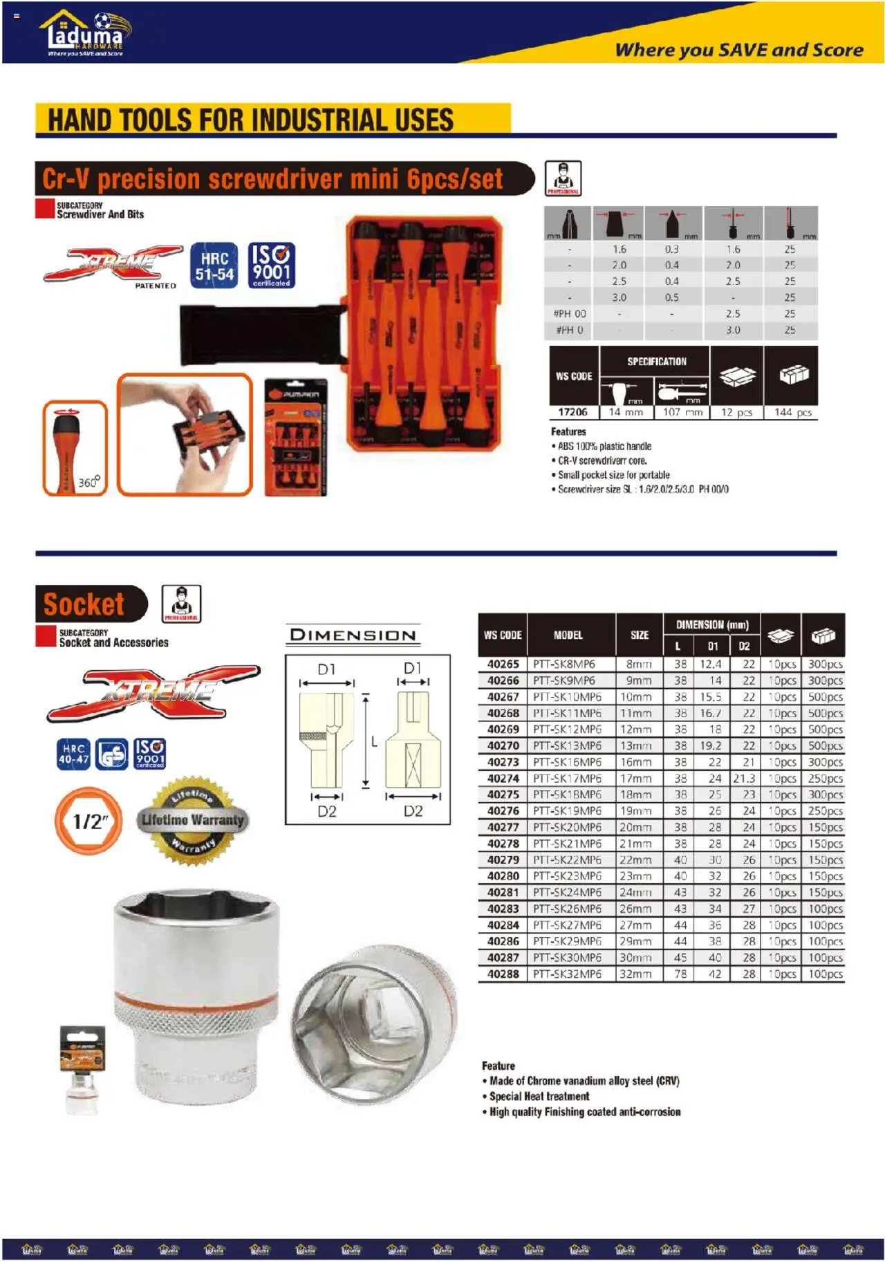 New Laduma Hardware catalogue – valid from 01.06.2024 | Page: 24 | Products: Socket New Laduma Hardware catalogue – valid from 01.06.2024 | Page: 24 | Products: Socket