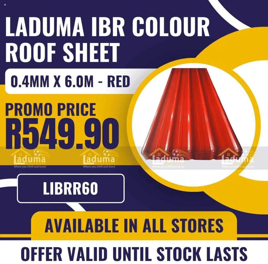 Laduma Hardware Special Offer (from Thursday 04/09/2025) Online