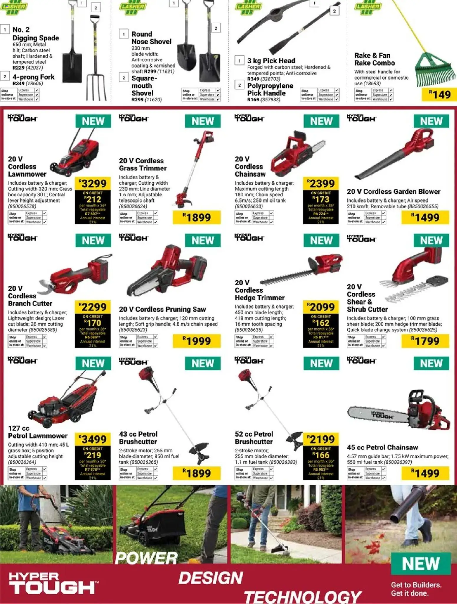 New Builders catalogue – valid from 02.12.2025 | Page: 9 | Products: Fan, Box, Battery, Oil