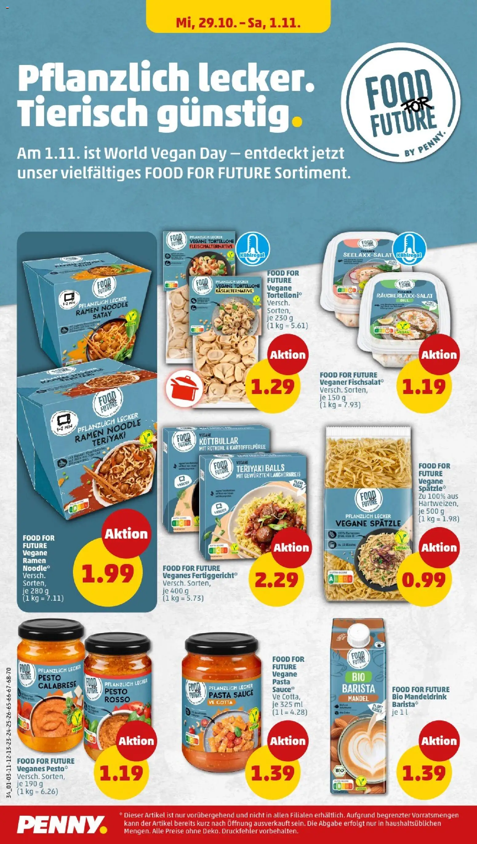 Penny - Sachsen-Anhalt – gültig ab 27.10.2025 | Seite: 36 | Produkte: Rotkohl, Dill, Pasta Penny - Sachsen-Anhalt – gültig ab 27.10.2025 | Seite: 36 | Produkte: Rotkohl, Dill, Pasta