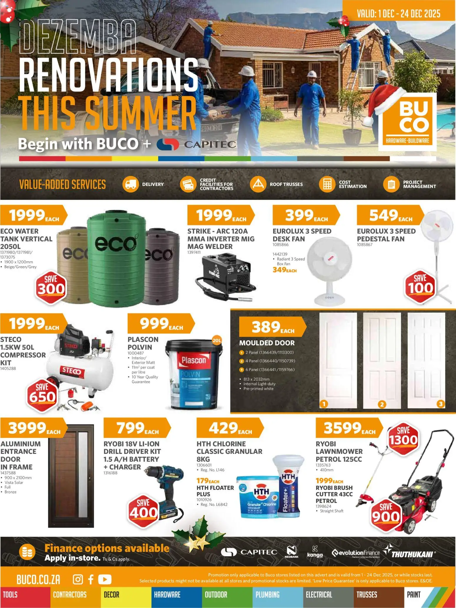 New BUCO catalogue – valid from 01.12.2025 | Page: 1 | Products: Frame, Tank, Box, Battery