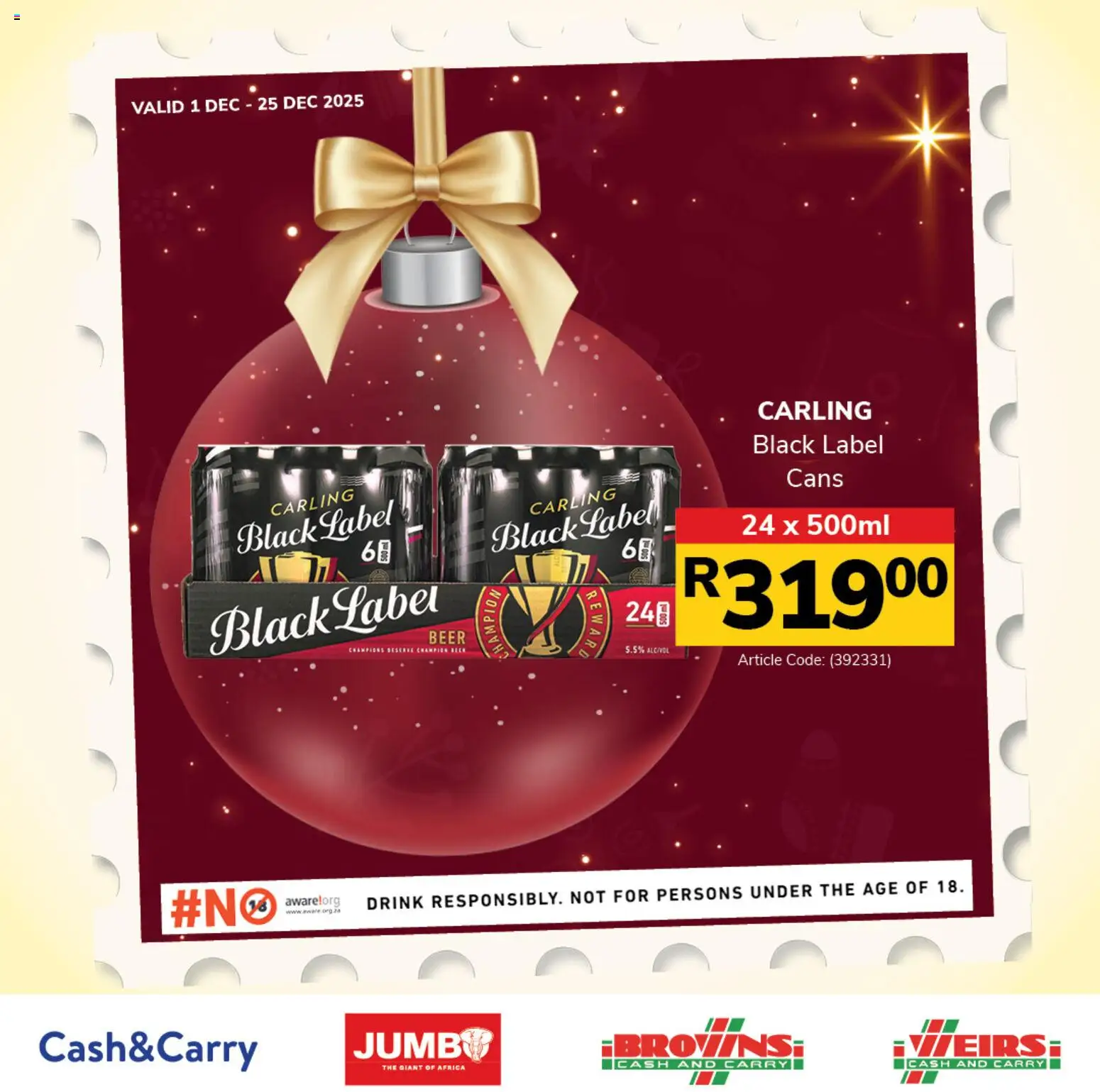 New Jumbo catalogue – valid from 01.12.2025 | Page: 2 | Products: Beer