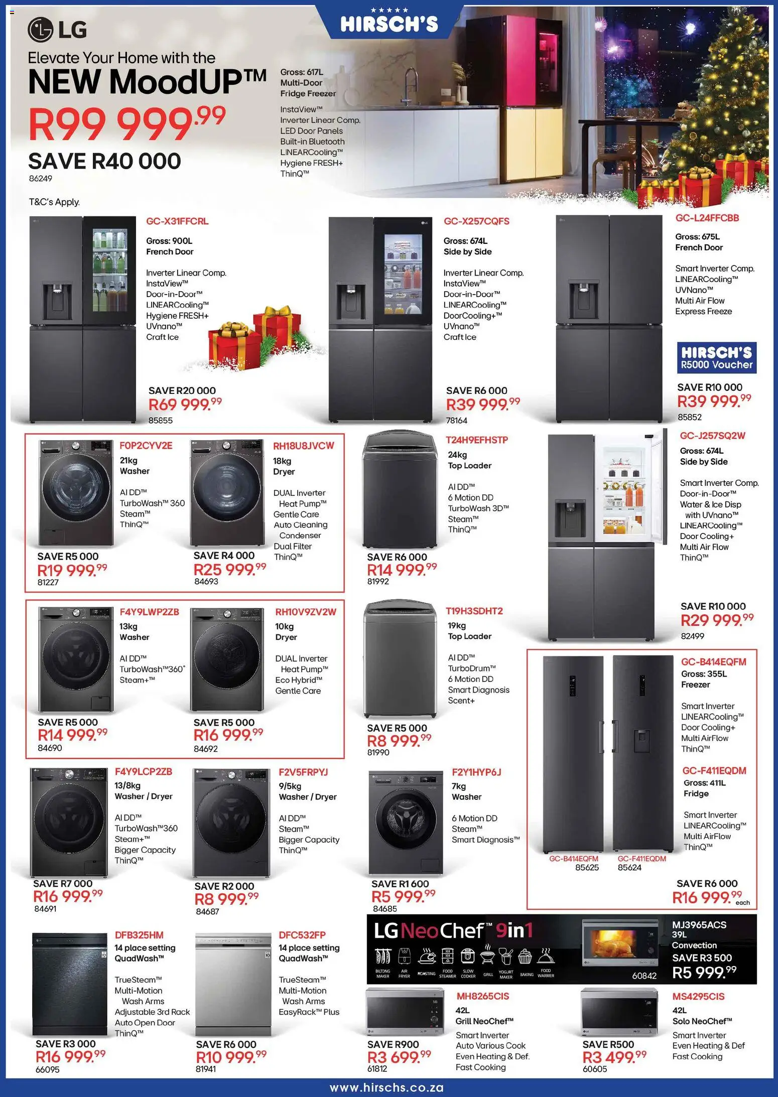 New Hirsch's catalogue – valid from 01.12.2025 | Page: 4 | Products: Freezer, Dryer, Fridge, Water