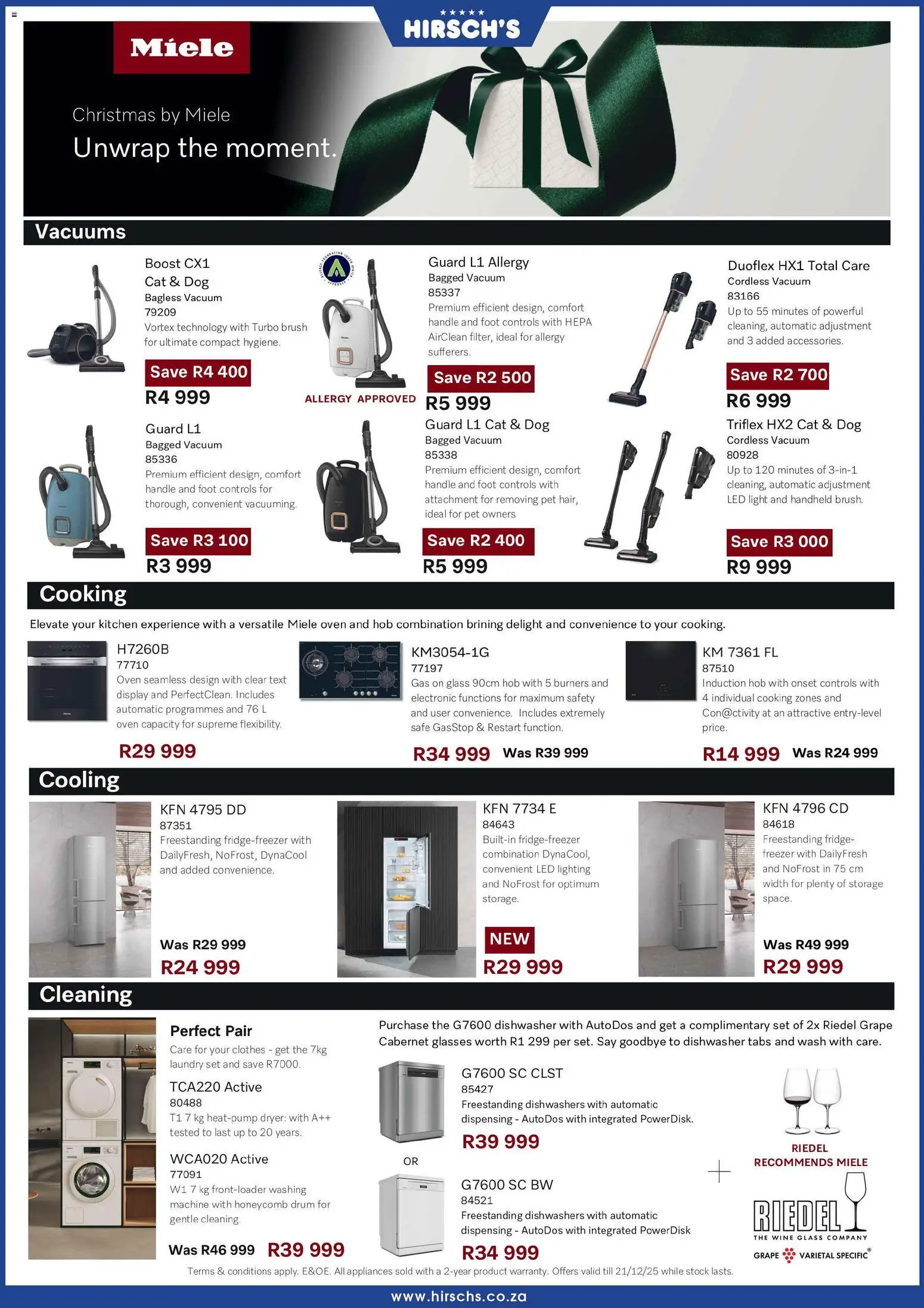 New Hirsch's catalogue – valid from 01.12.2025 | Page: 16 | Products: Freezer, Oven, Fridge, Stock