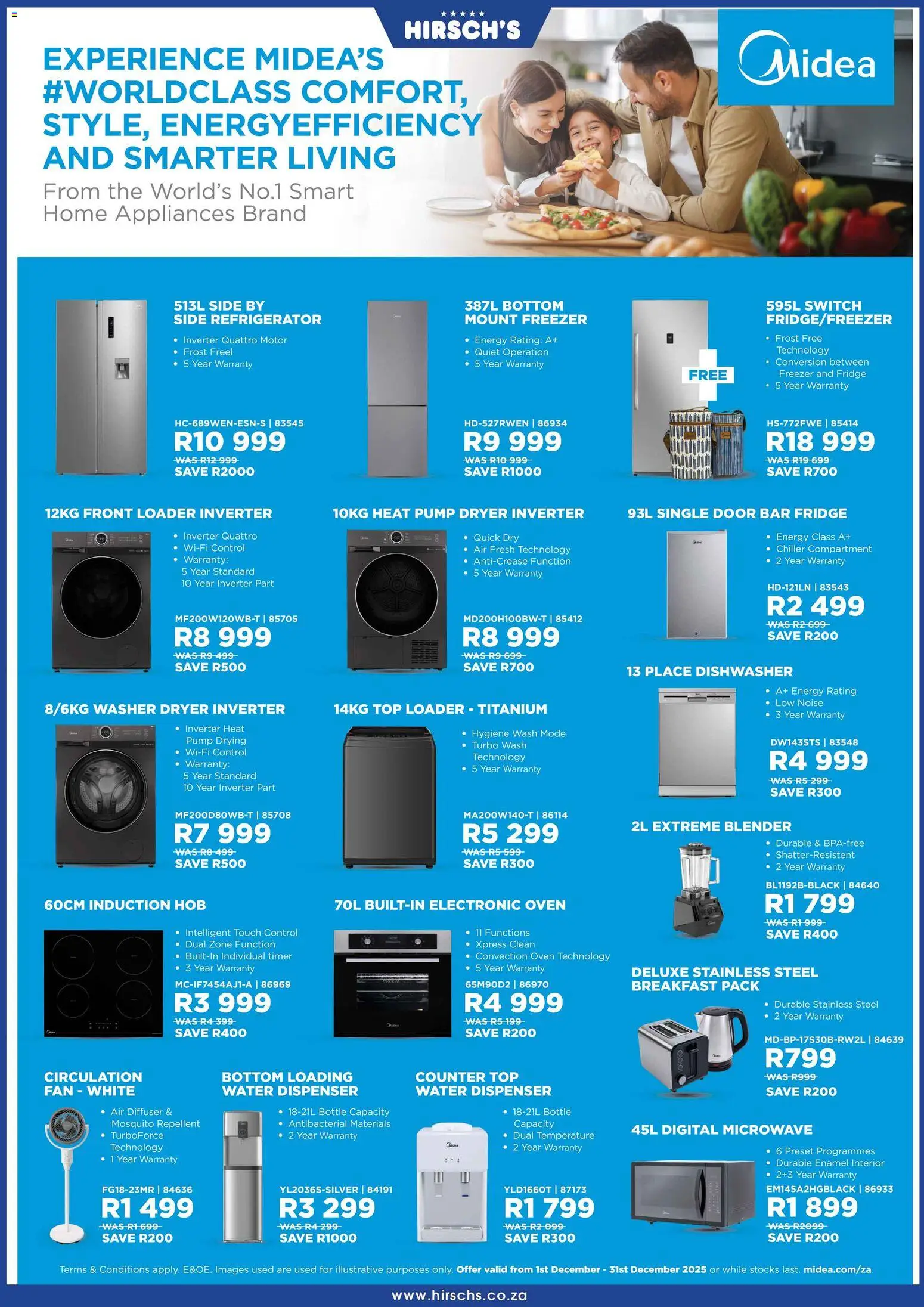 New Hirsch's catalogue – valid from 01.12.2025 | Page: 18 | Products: Diffuser, Hob, Fan, Enamel