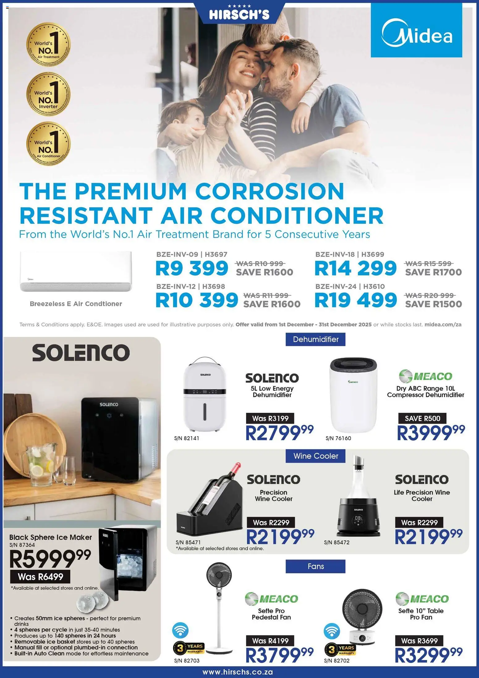 New Hirsch's catalogue – valid from 01.12.2025 | Page: 19 | Products: Air conditioner, Table, Basket, Conditioner