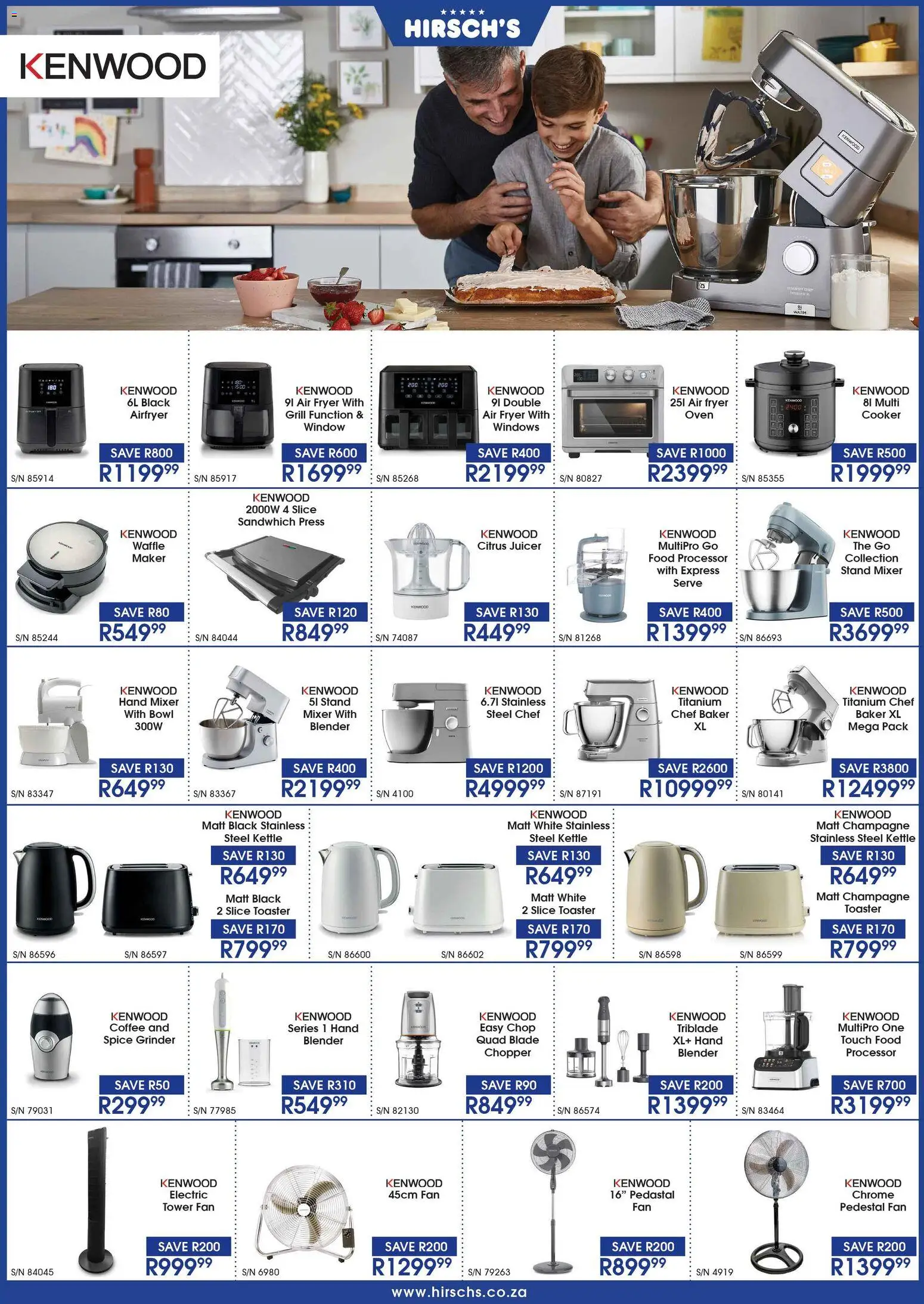 New Hirsch's catalogue – valid from 01.12.2025 | Page: 23 | Products: Oven, Grinder, Air fryer, Coffee