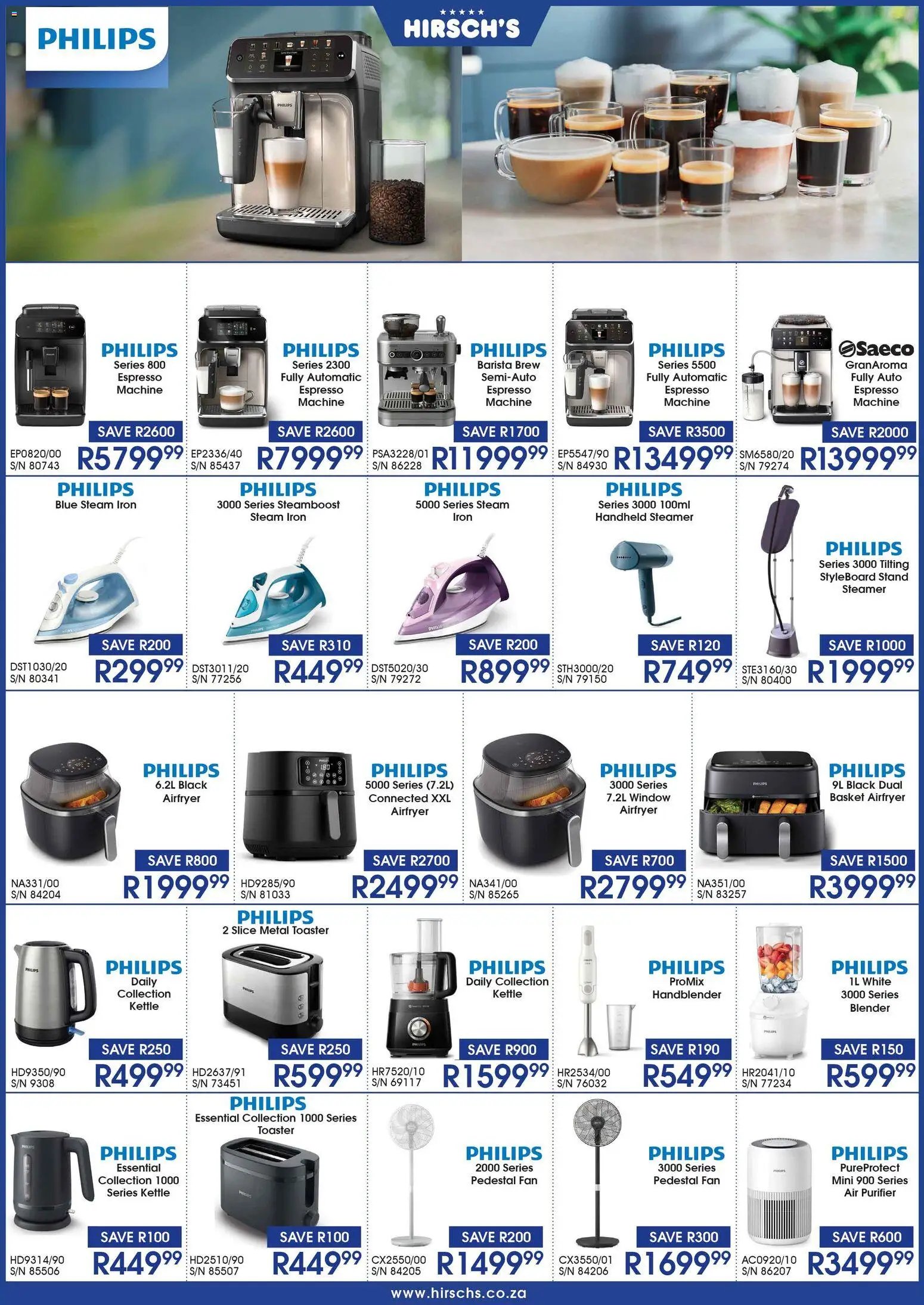 New Hirsch's catalogue – valid from 01.12.2025 | Page: 24 | Products: Iron, Air purifier, Toaster, Basket