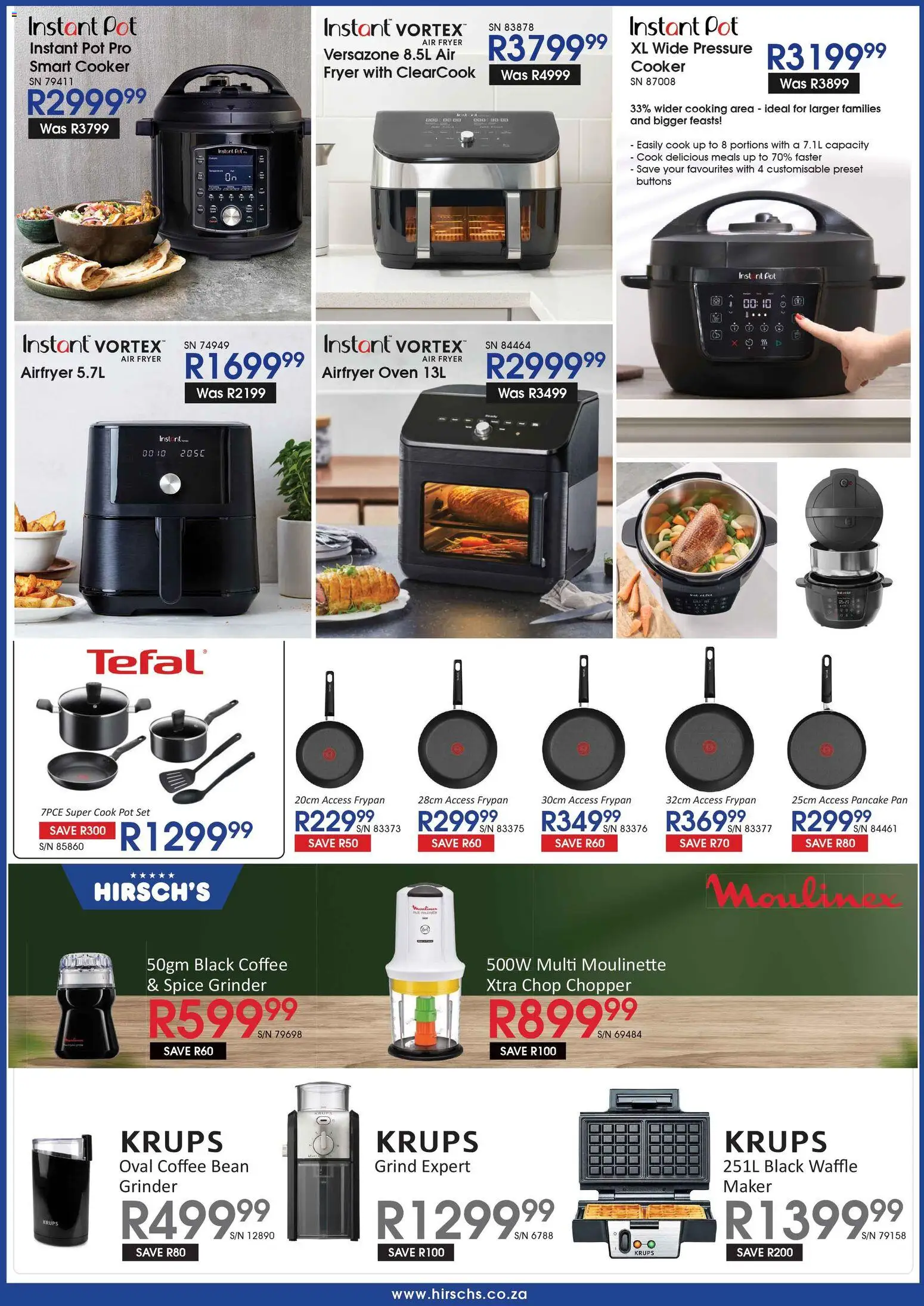 New Hirsch's catalogue – valid from 01.12.2025 | Page: 29 | Products: Grinder, Fryer, Cooker, Coffee