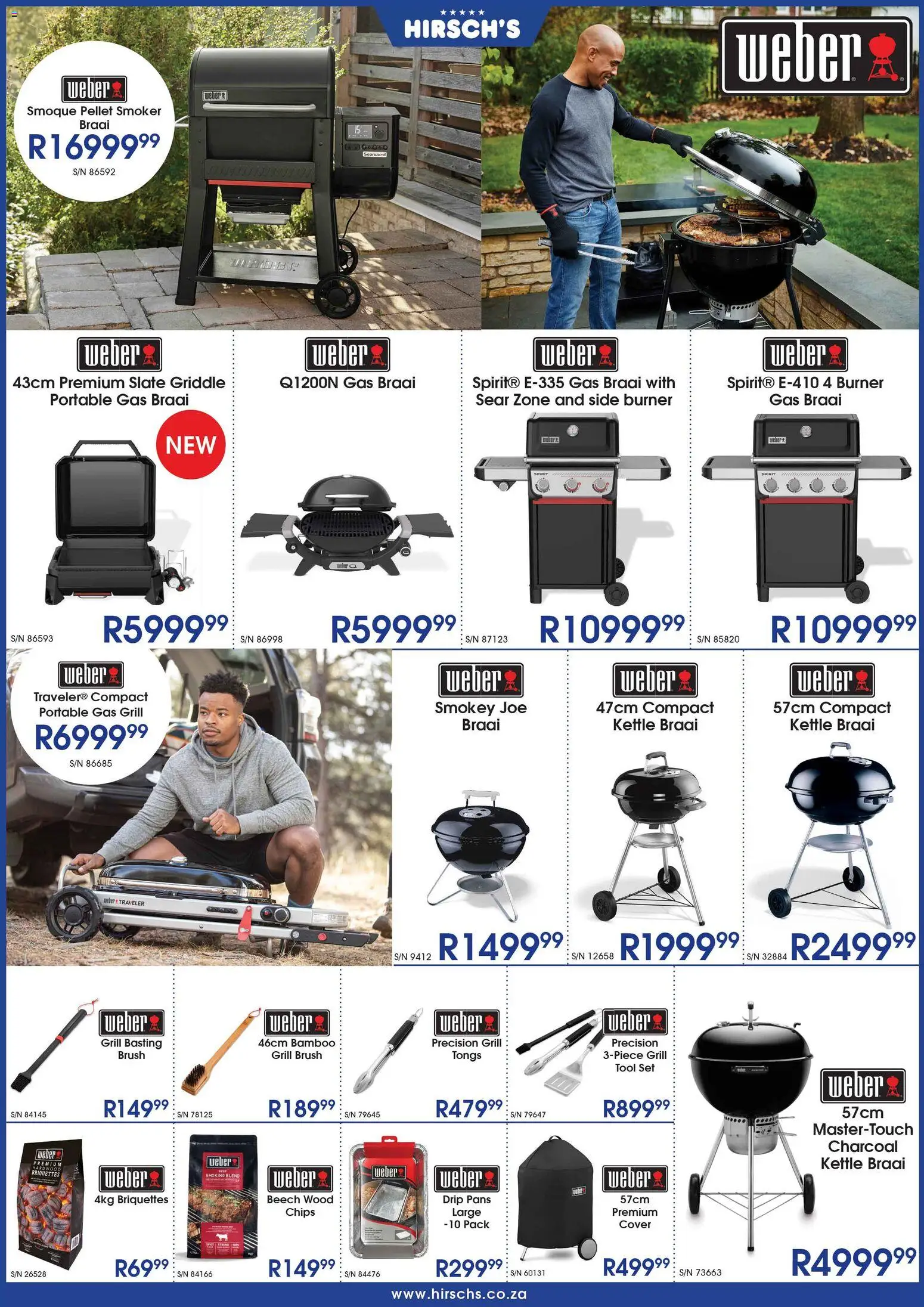 New Hirsch's catalogue – valid from 01.12.2025 | Page: 31 | Products: Grill, Brush, Chips, Griddle