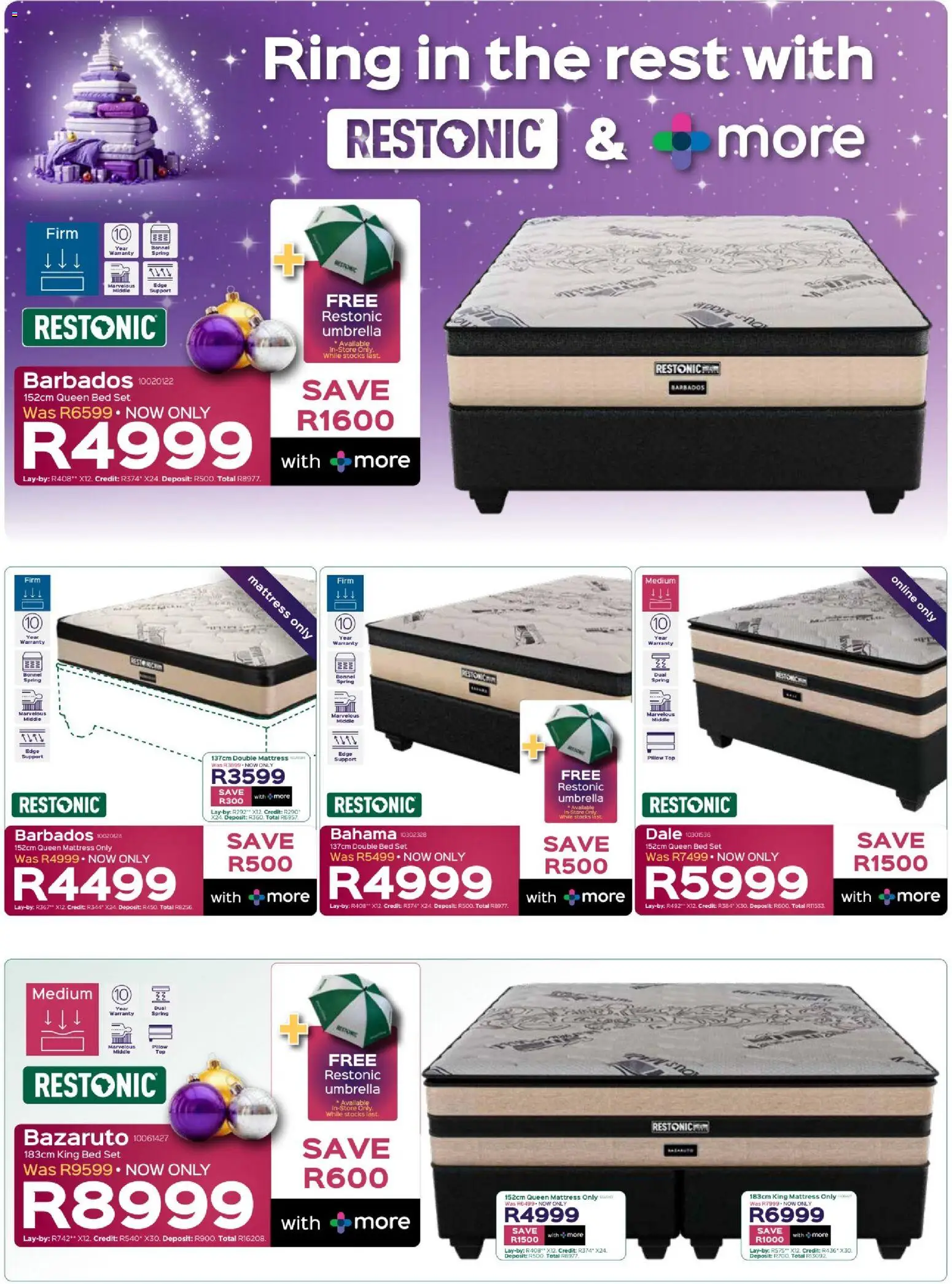 New Sleepmasters catalogue – valid from 02.12.2025 | Page: 4 | Products: Queen bed, King bed, Bed, Pillow New Sleepmasters catalogue – valid from 02.12.2025 | Page: 4 | Products: Queen bed, King bed, Bed, Pillow